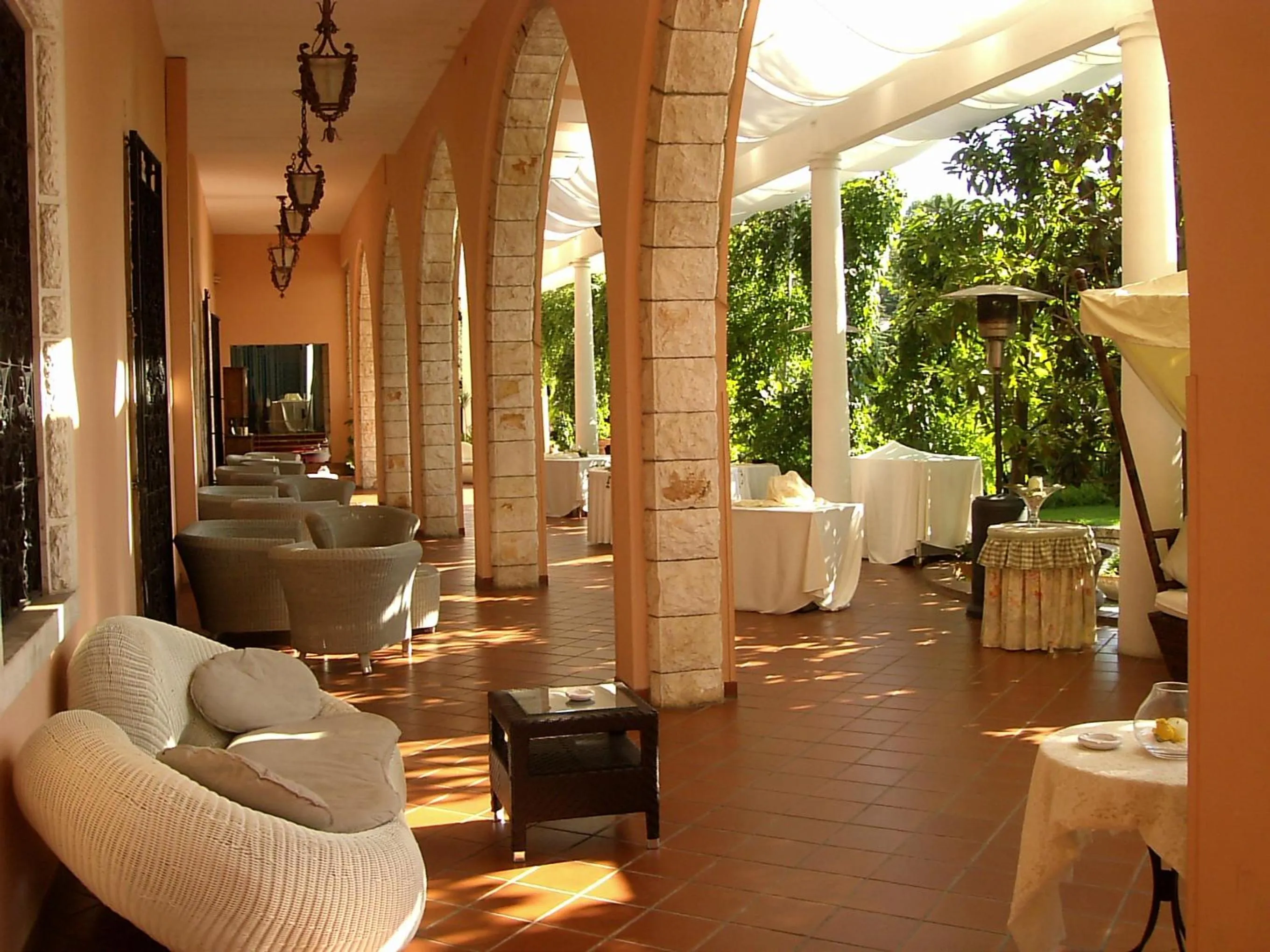 Balcony/Terrace in Park Hotel San Michele