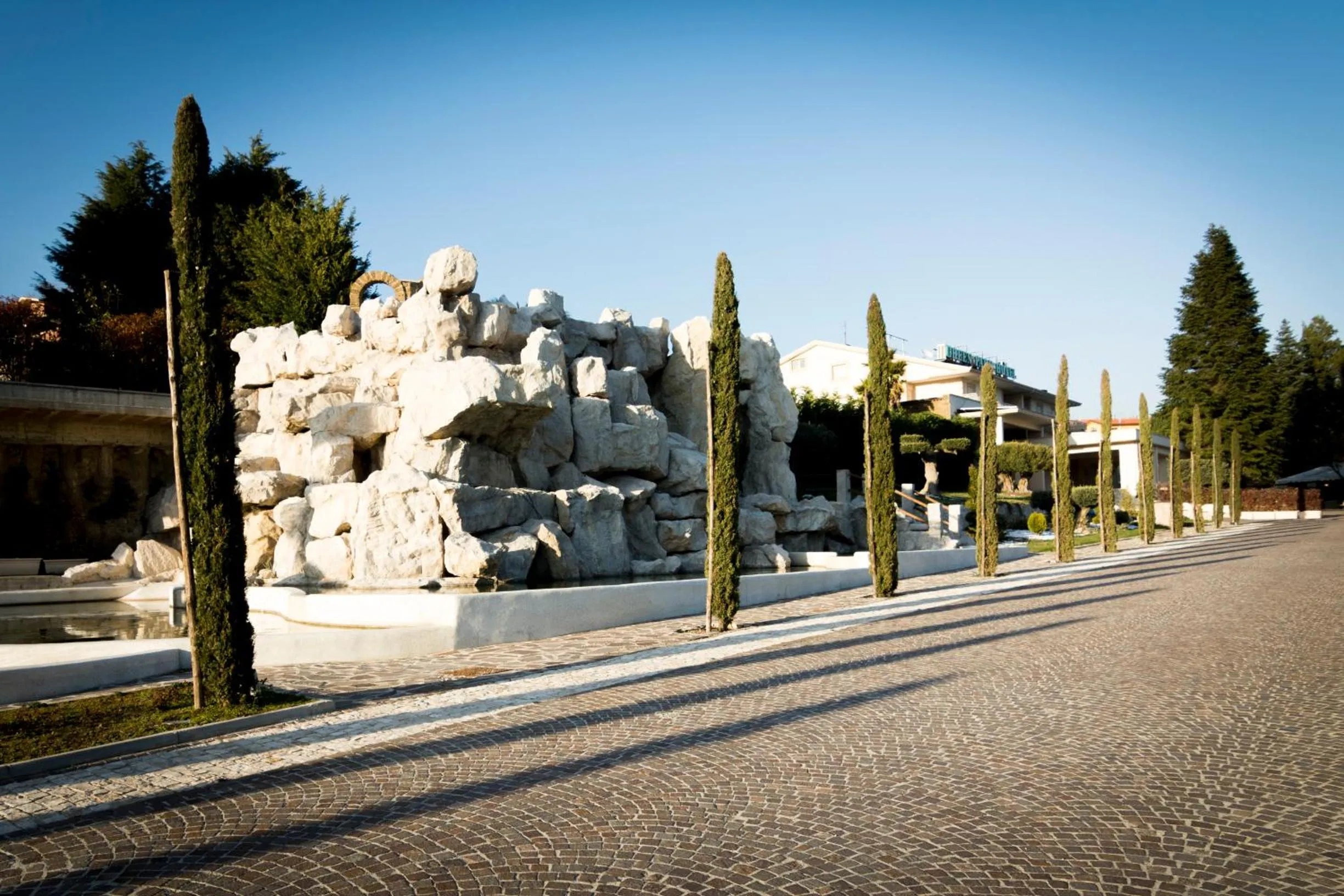 Garden view in Green Park Hotel