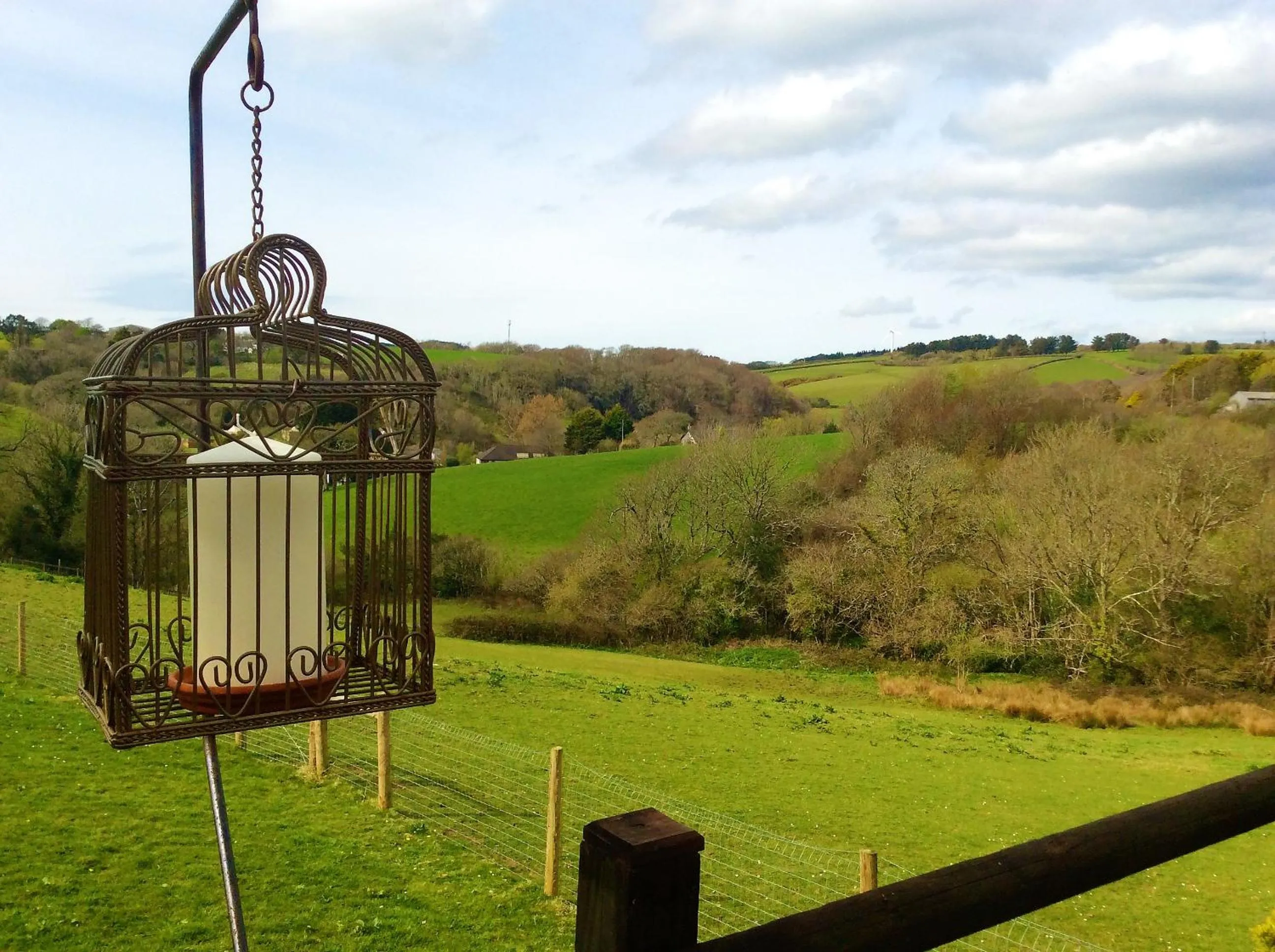 Garden view in Bosvean House Bed & Breakfast