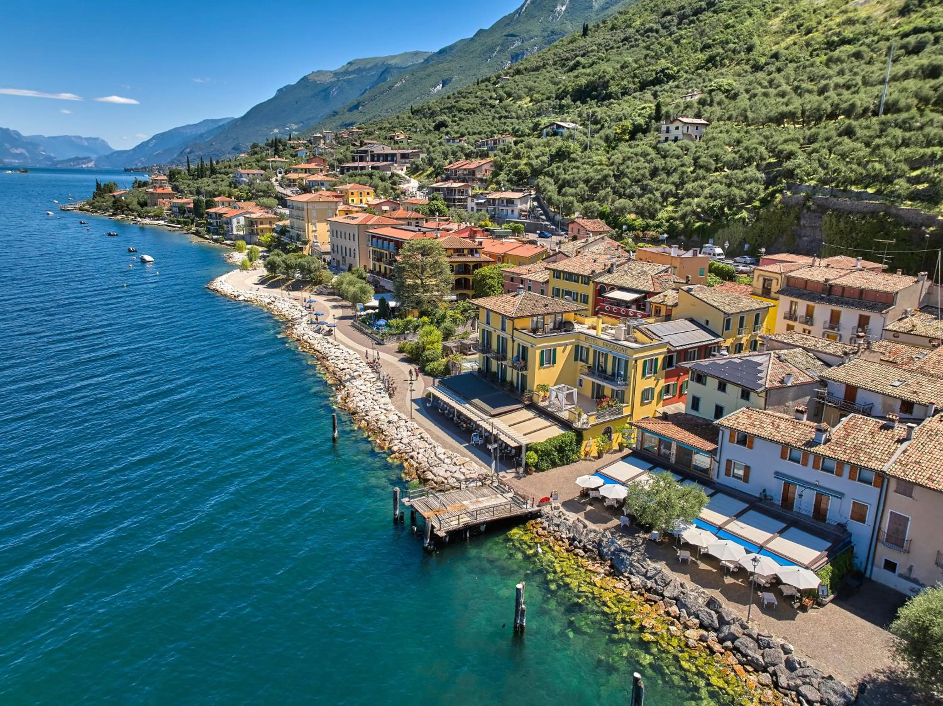 Natural landscape in Lake Front Hotel Brenzone
