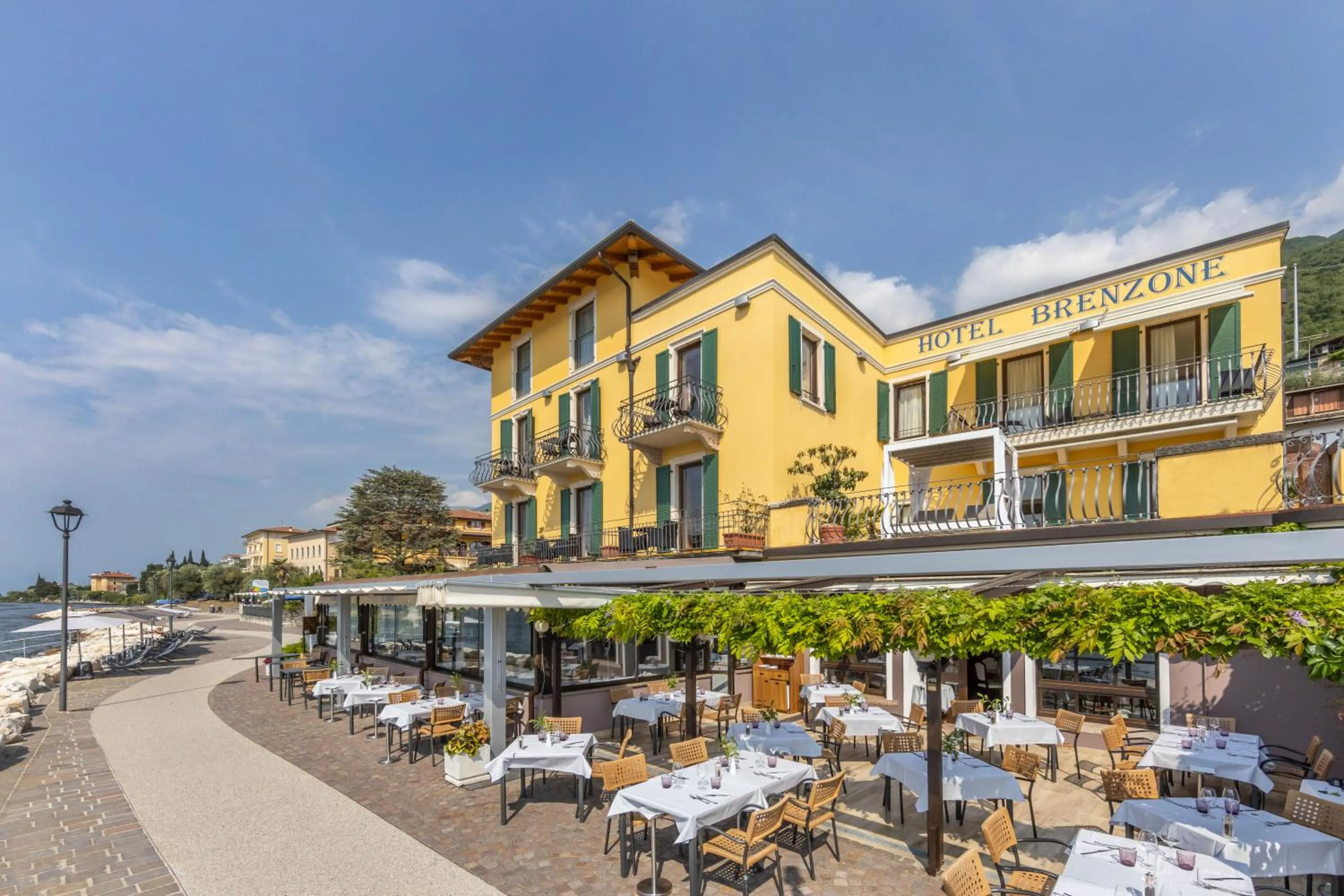 Property building in Lake Front Hotel Brenzone