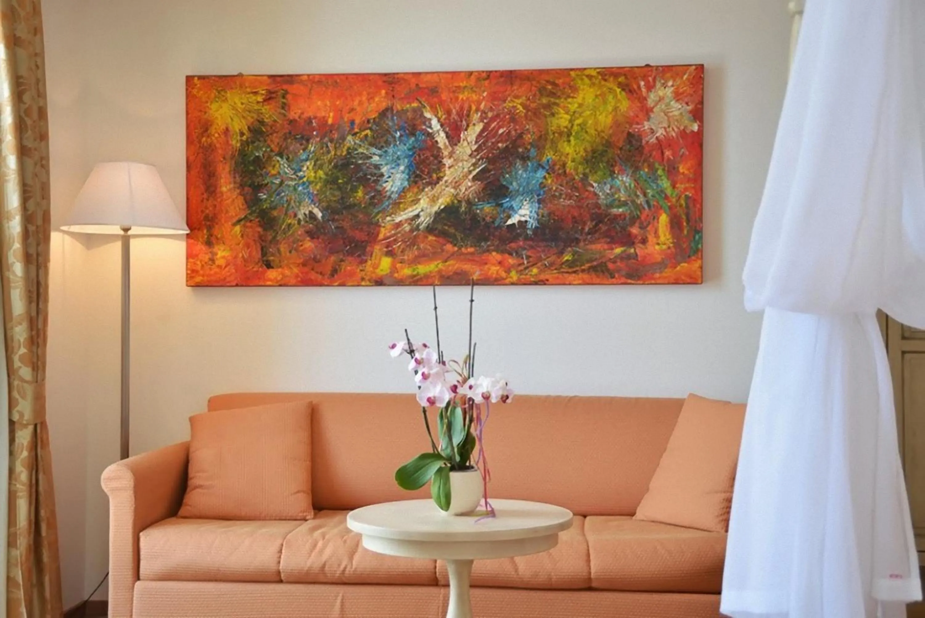 Decorative detail in Lake Front Hotel Brenzone