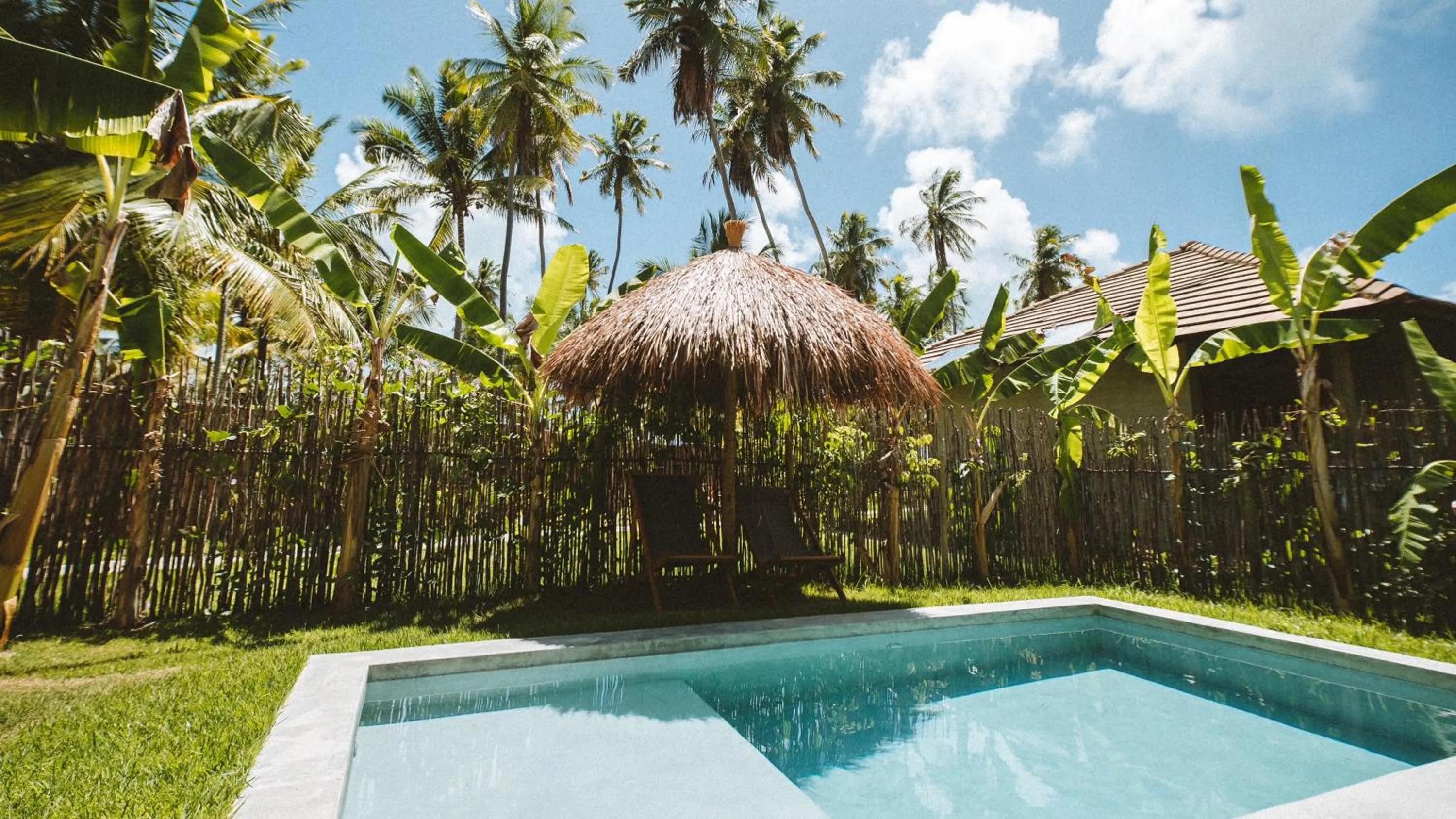 Swimming pool in Pousada Haya