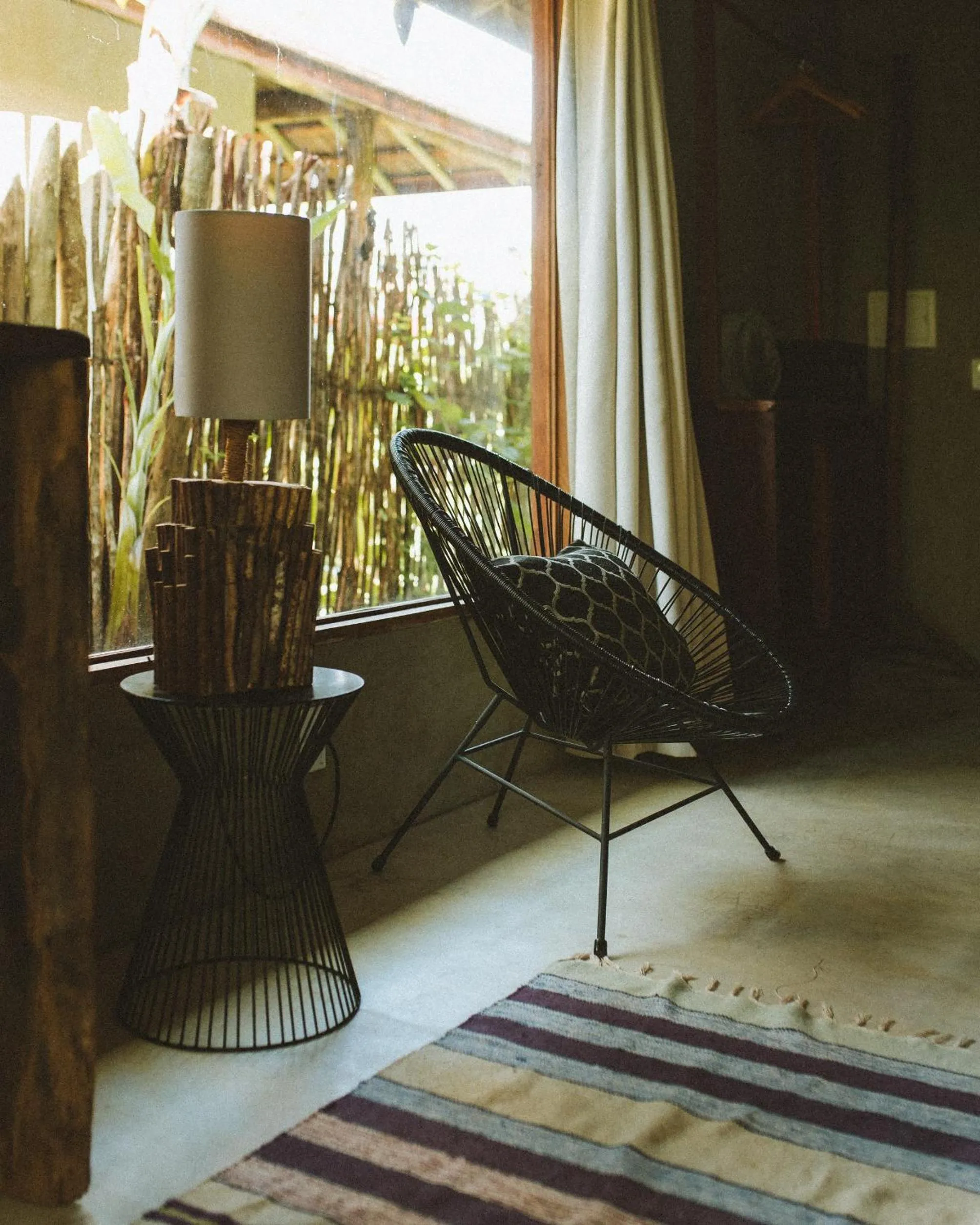 Garden view in Pousada Haya