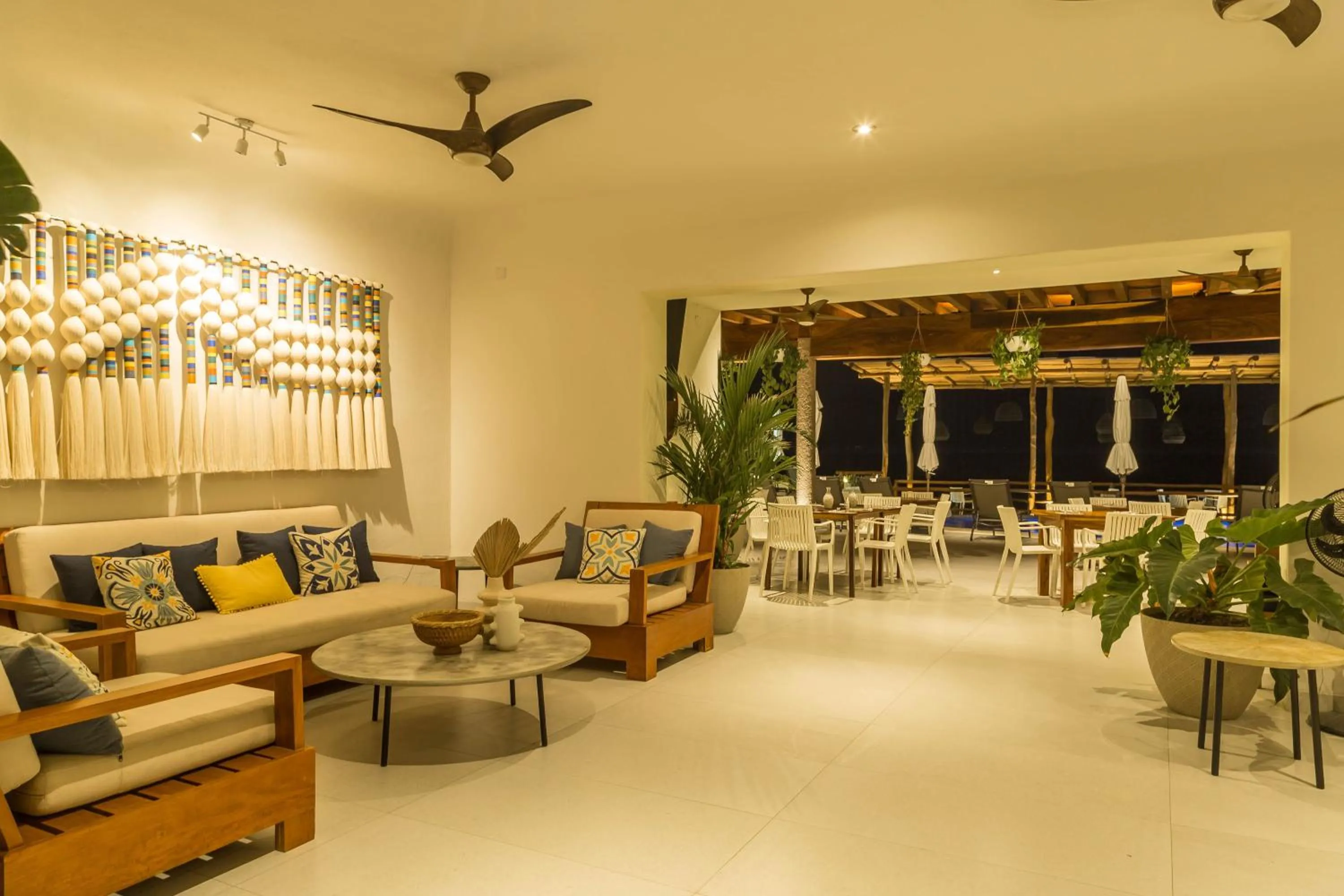 Seating area in Hotel Ysuri Bucerias