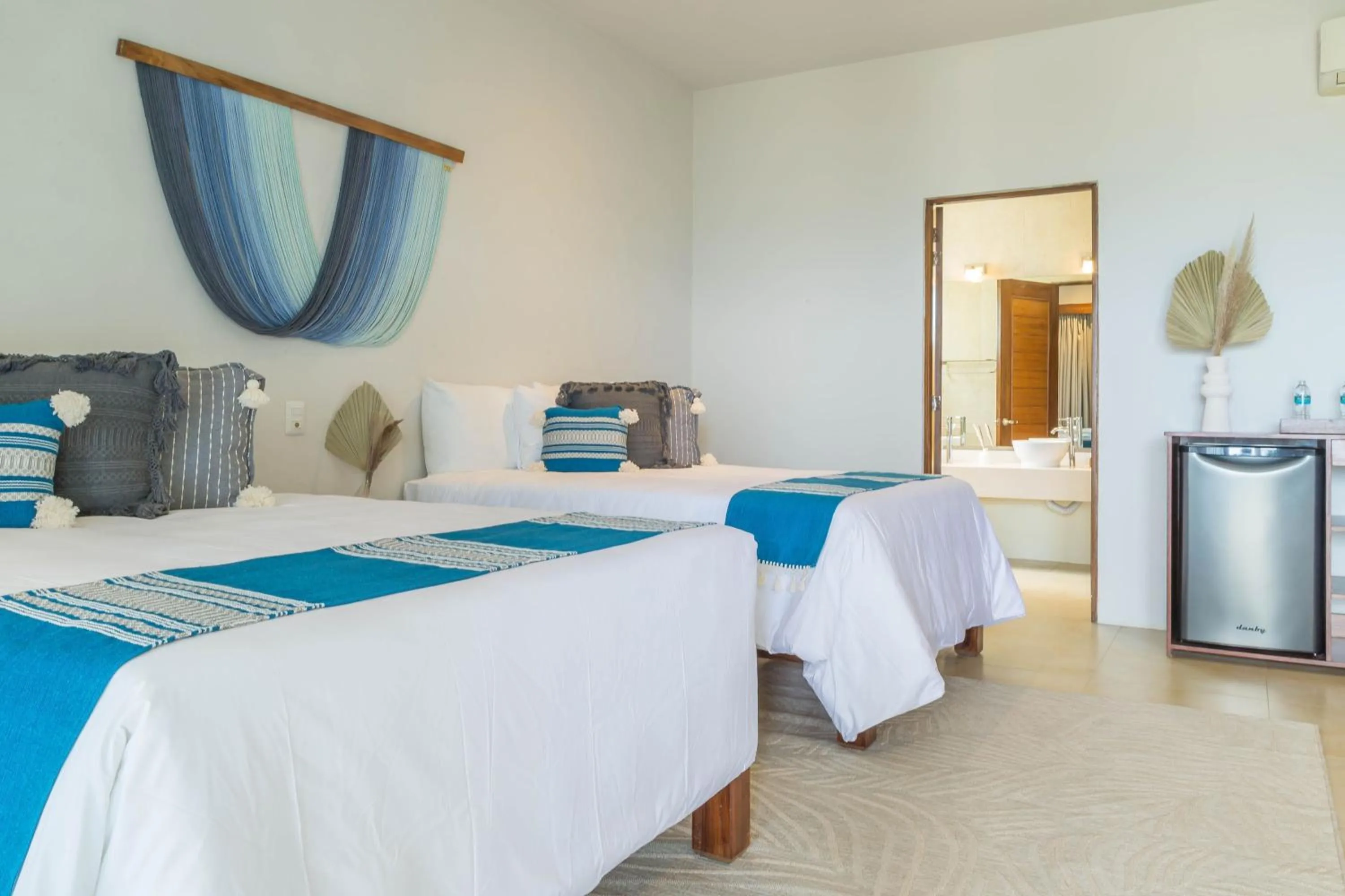 Bed in Hotel Ysuri Bucerias