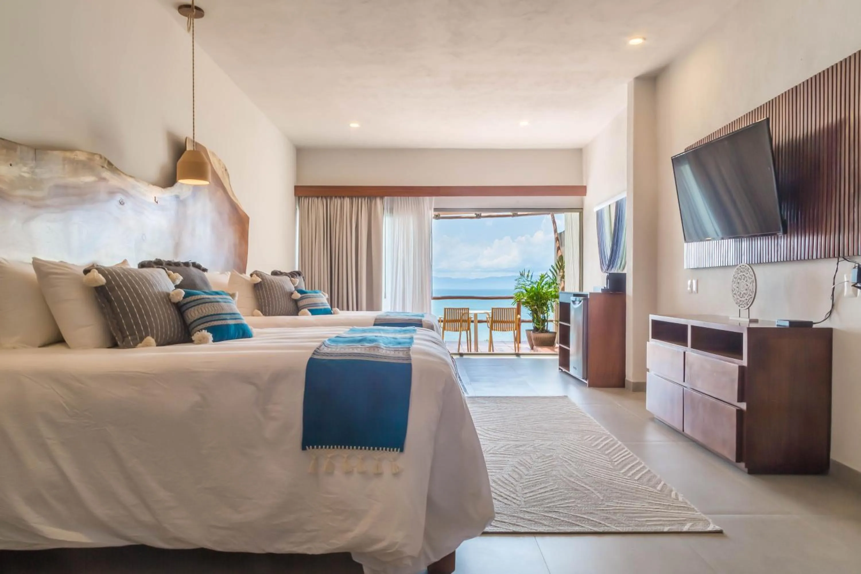 Bed in Hotel Ysuri Bucerias