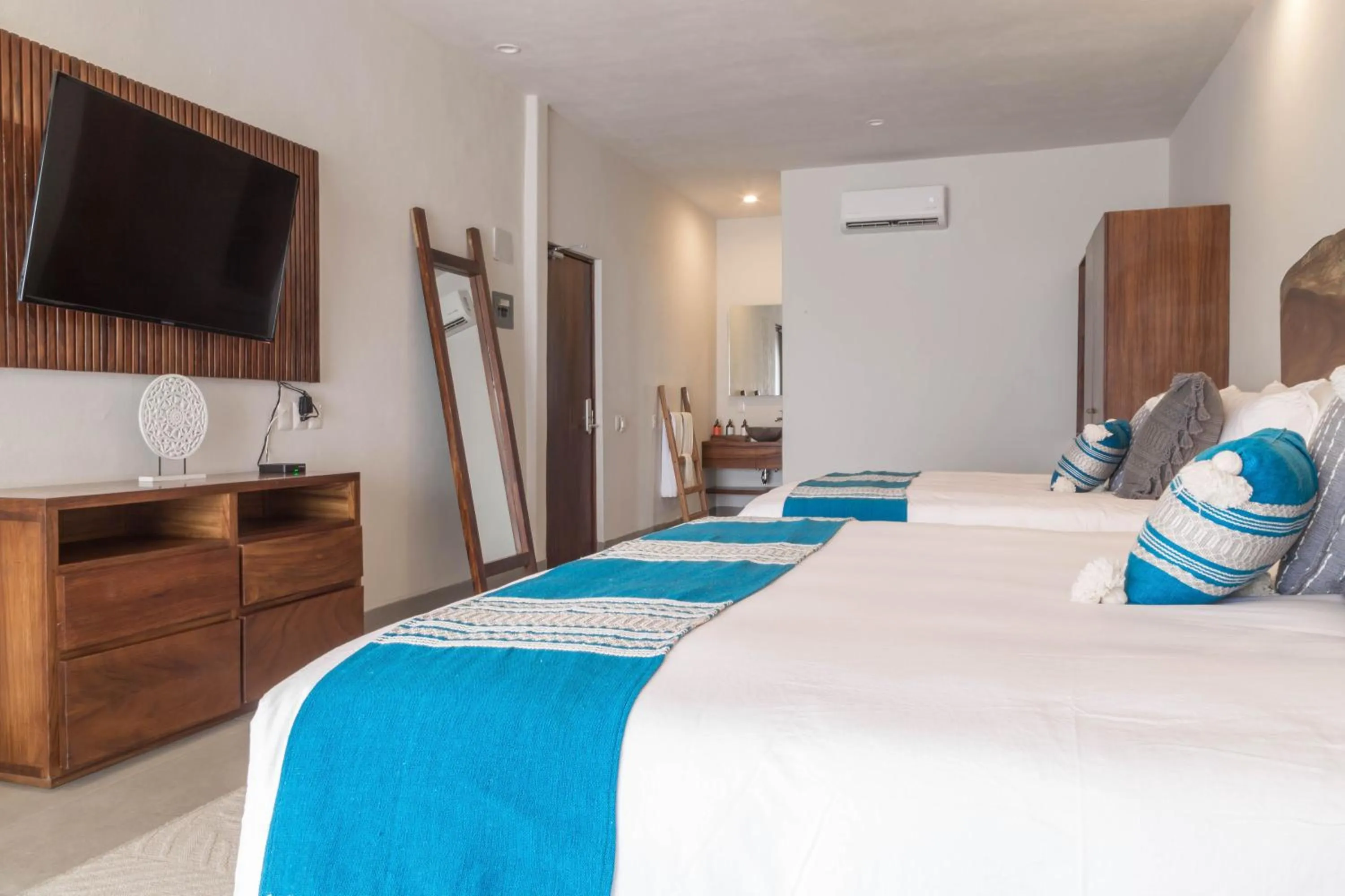 Bed in Hotel Ysuri Bucerias