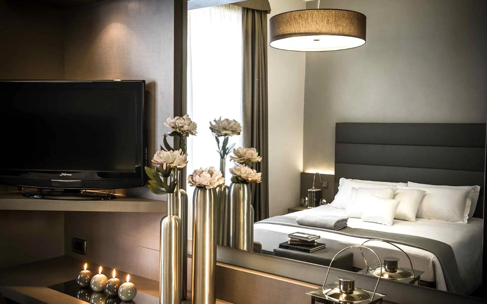 Bed in Hotel Chivasso