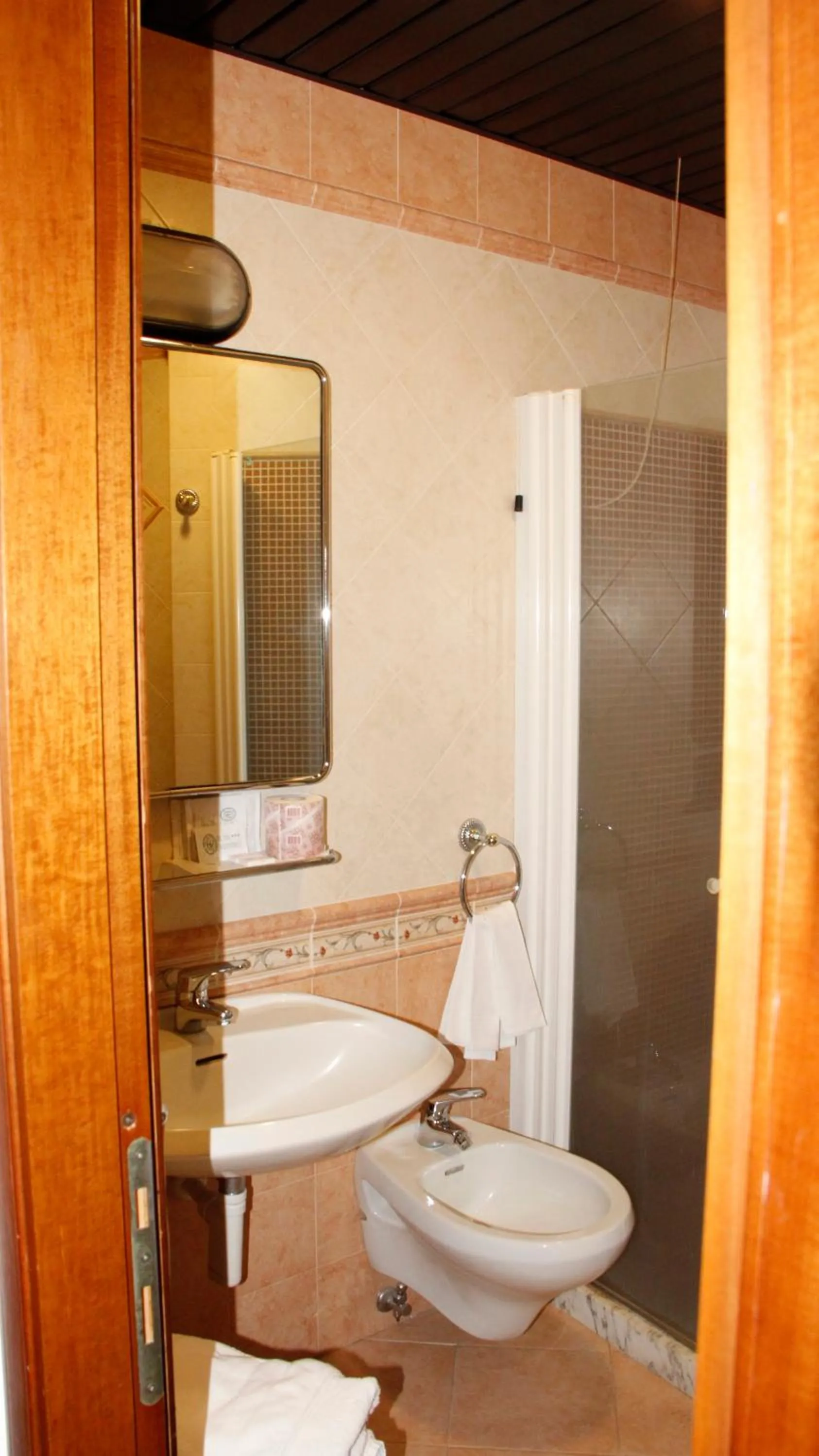 Bathroom in Hotel Valentino Centro Storico