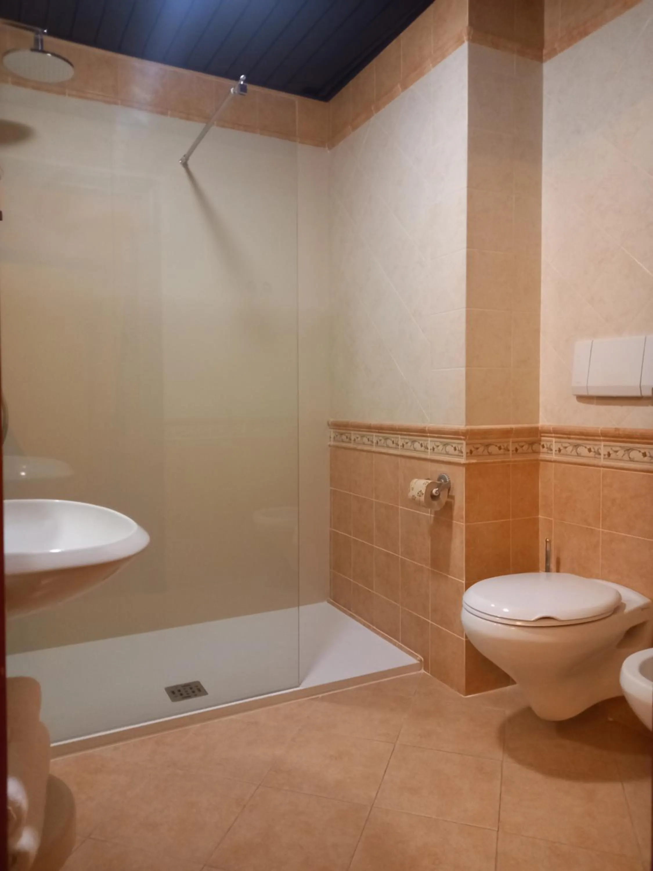 Shower in Hotel Valentino Centro Storico