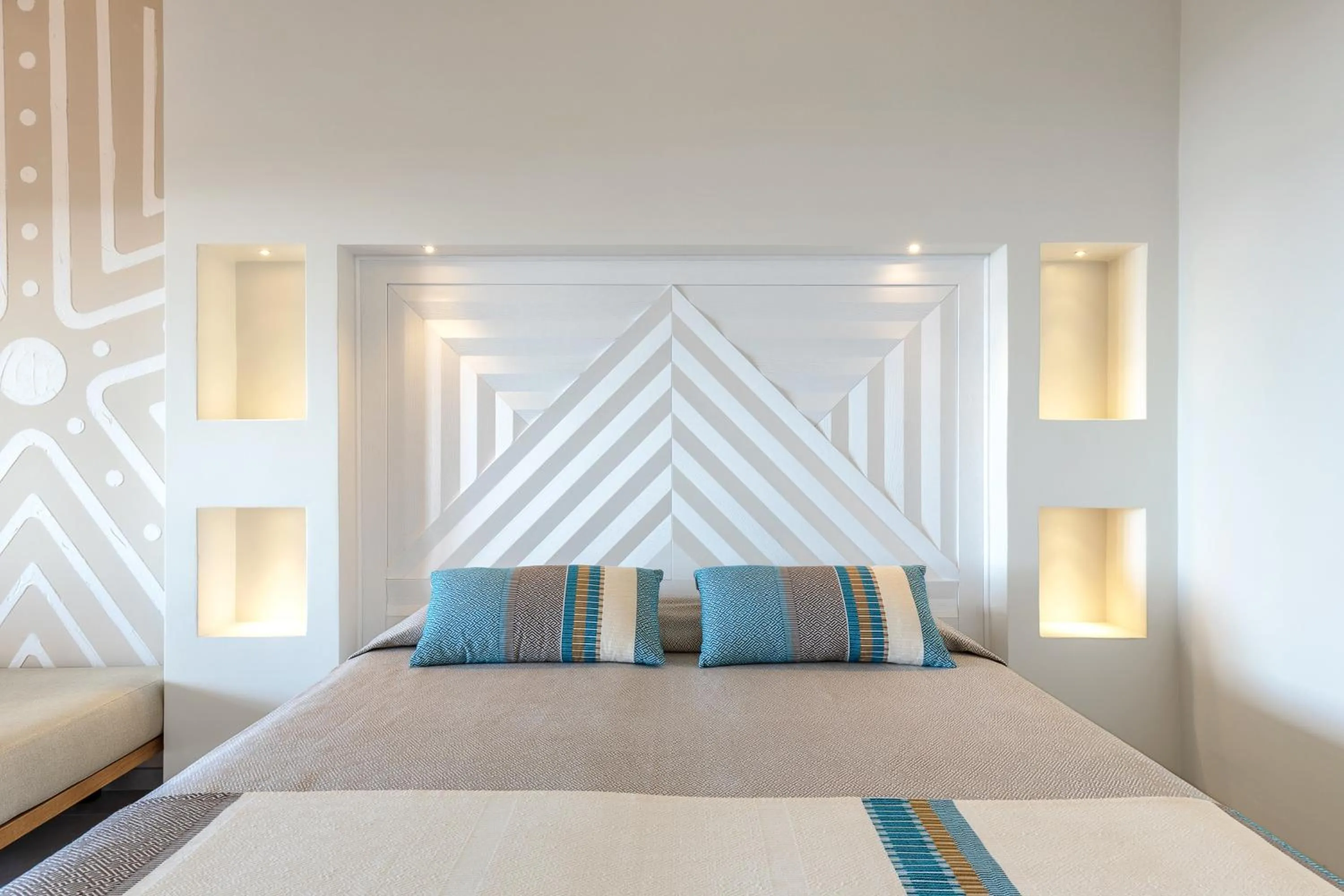 Bed in Hotel Club Saraceno - Bovis Hotels