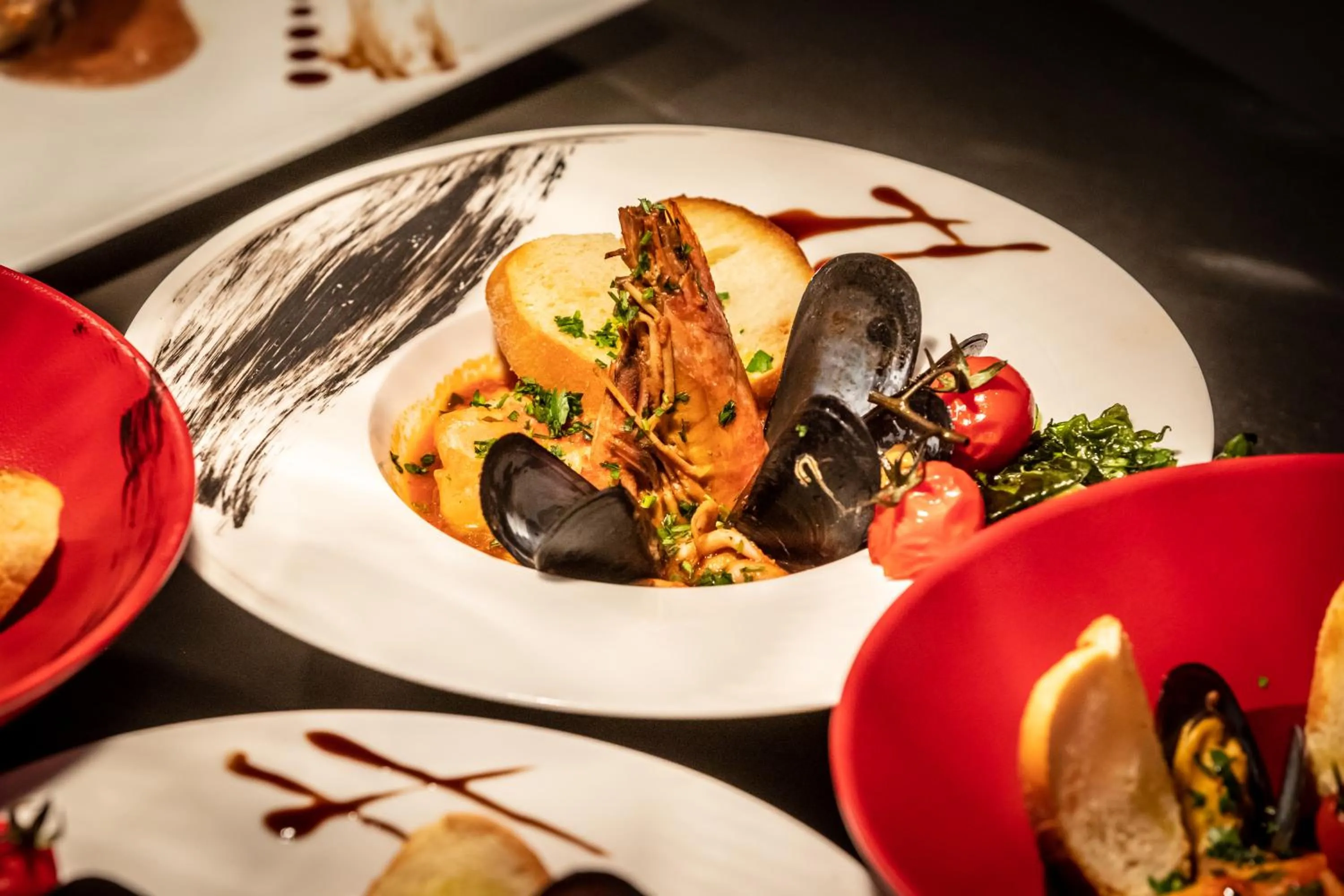 Restaurant/places to eat in Hotel Club Saraceno - Bovis Hotels