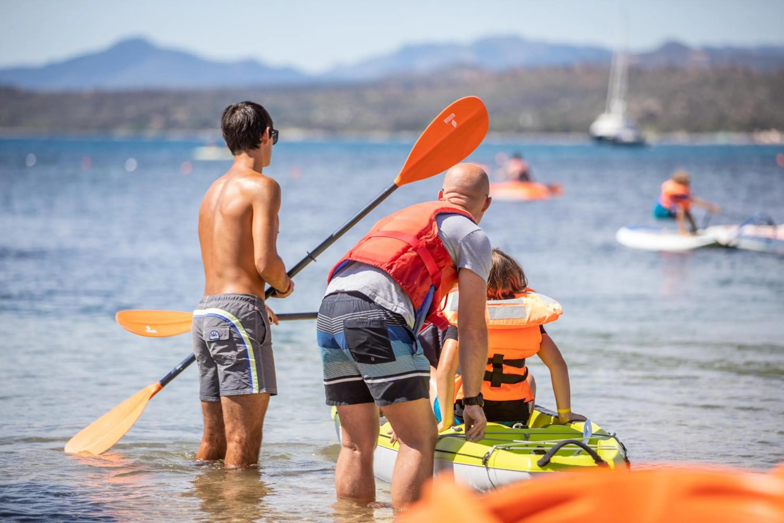 Canoeing in Hotel Club Saraceno - Bovis Hotels