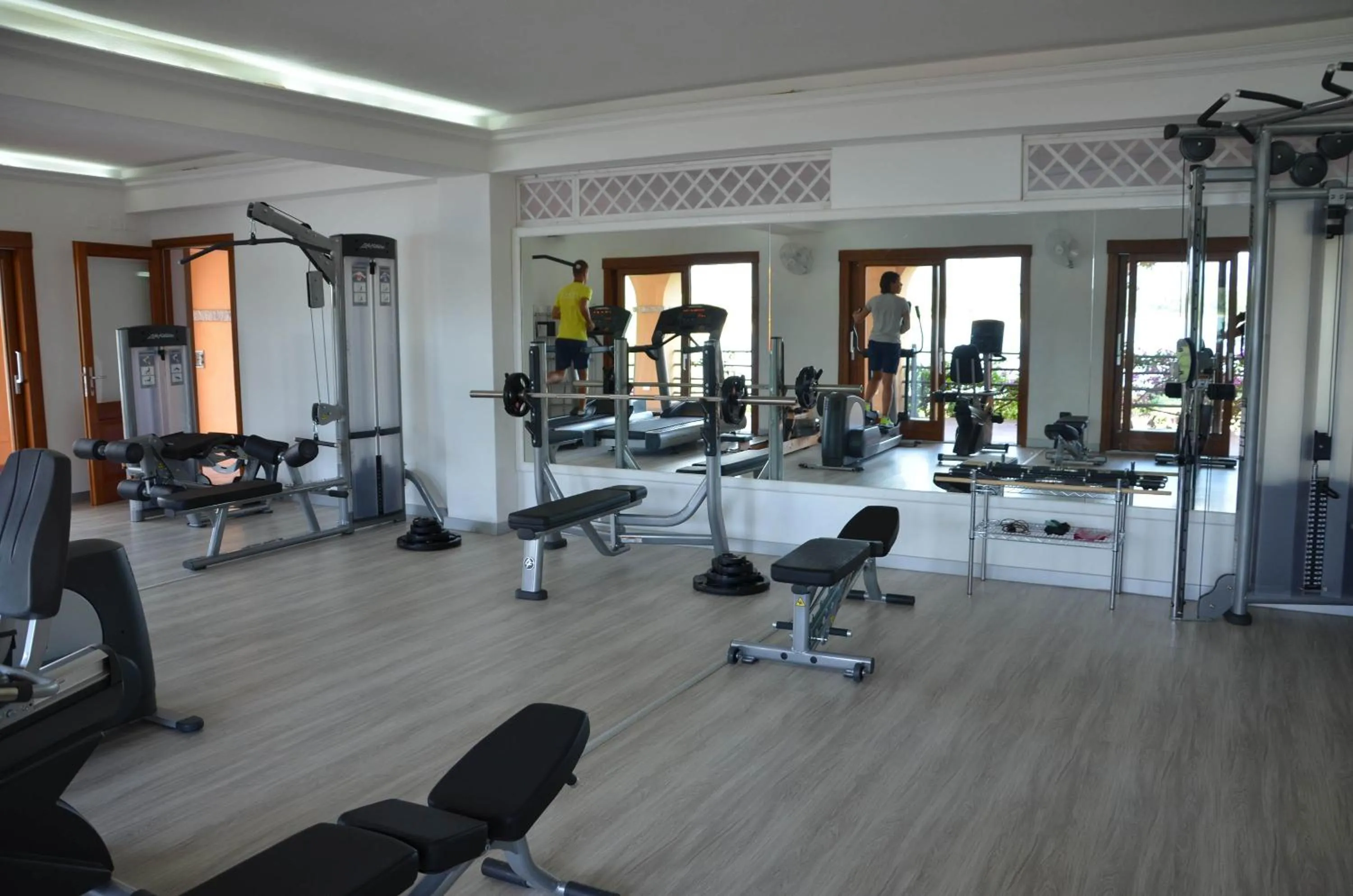 Fitness centre/facilities in Hotel Club Saraceno - Bovis Hotels