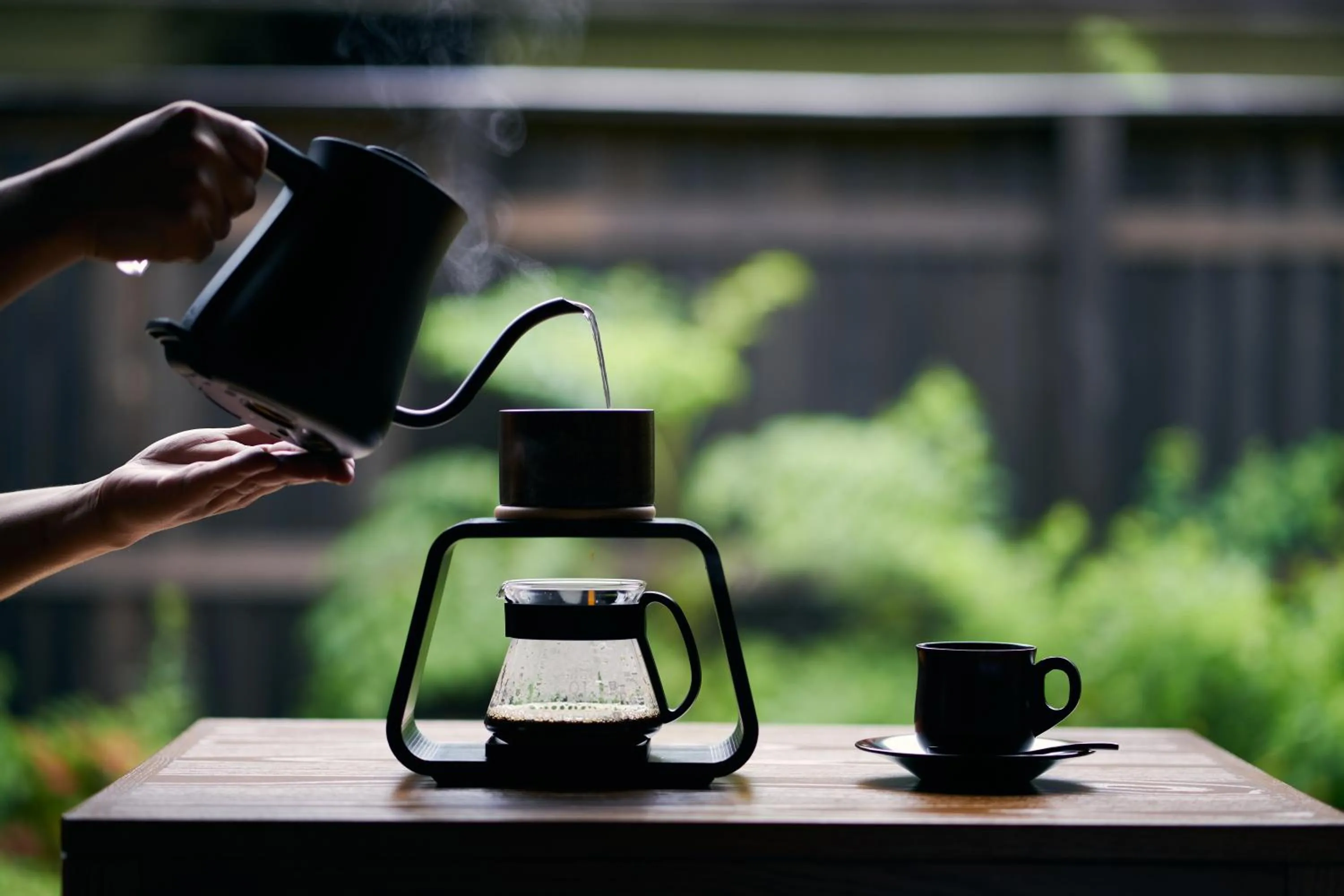 Coffee/tea facilities in BYAKU Narai