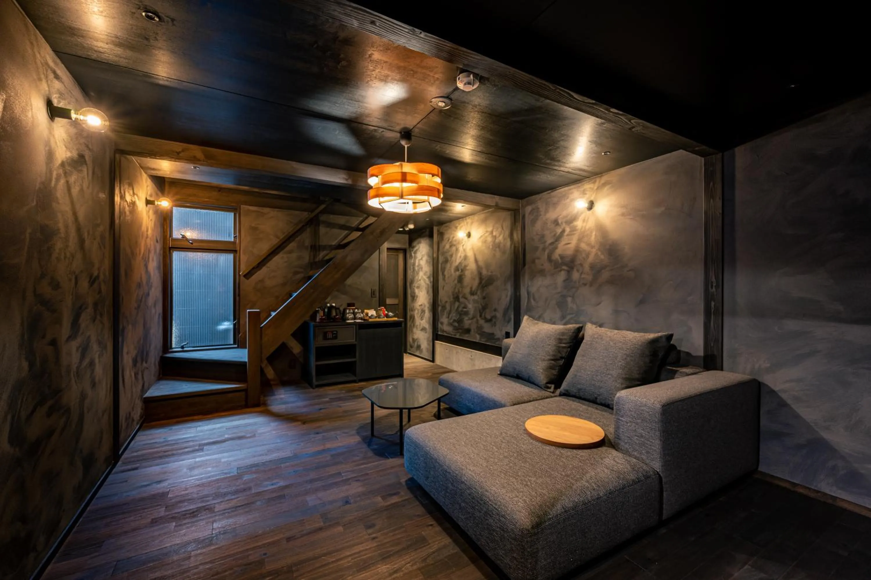 Living room in BYAKU Narai