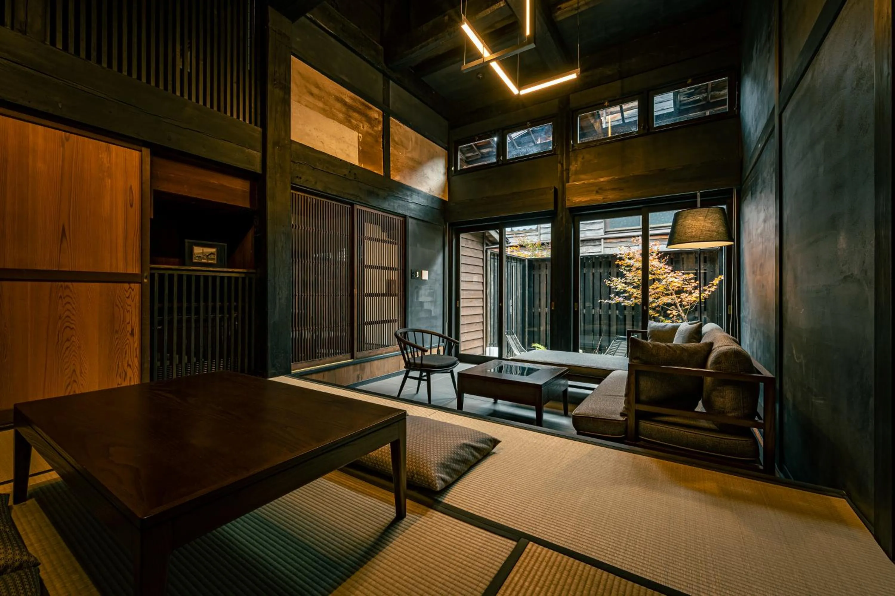 Living room in BYAKU Narai