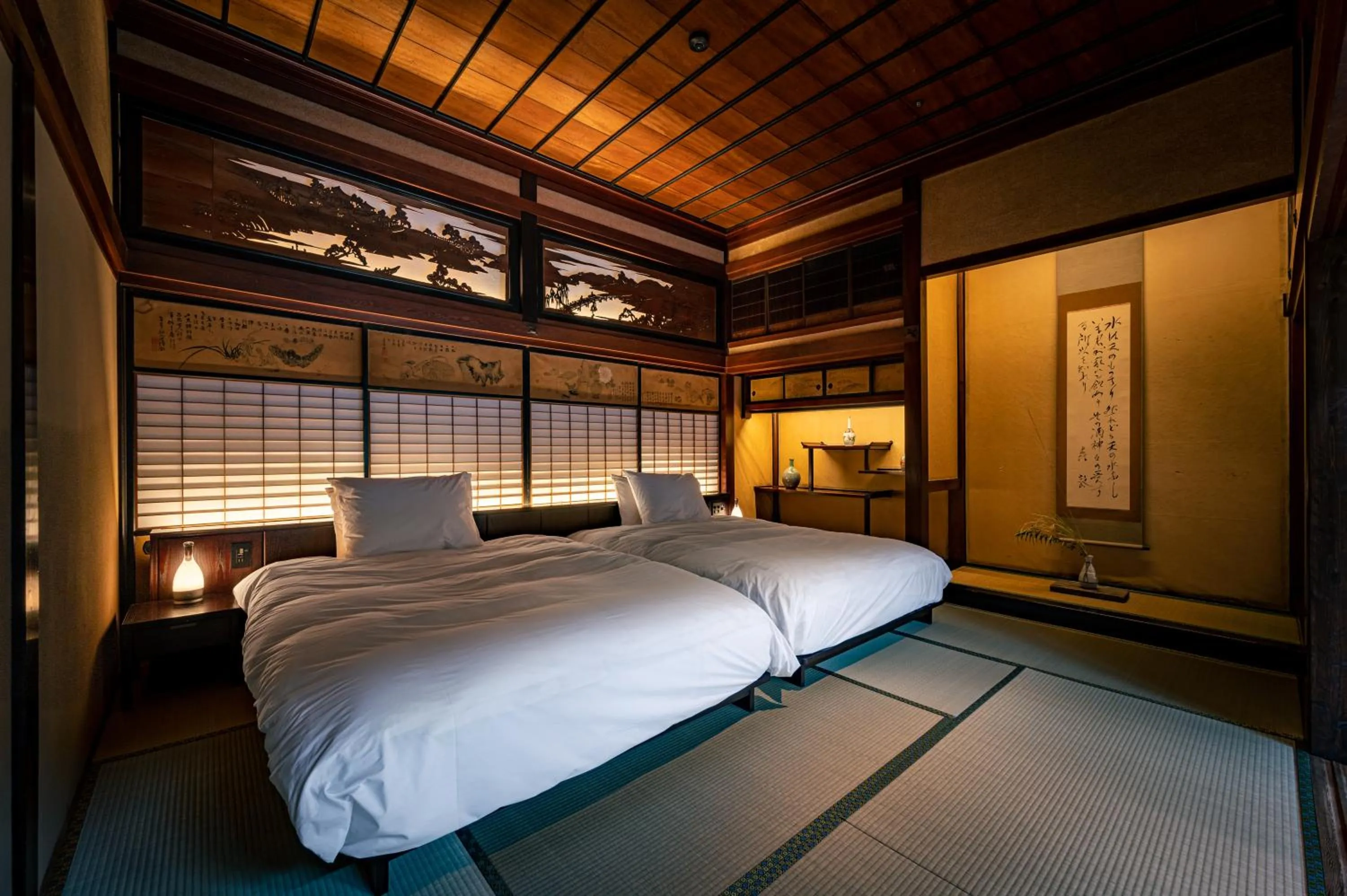 Bed in BYAKU Narai
