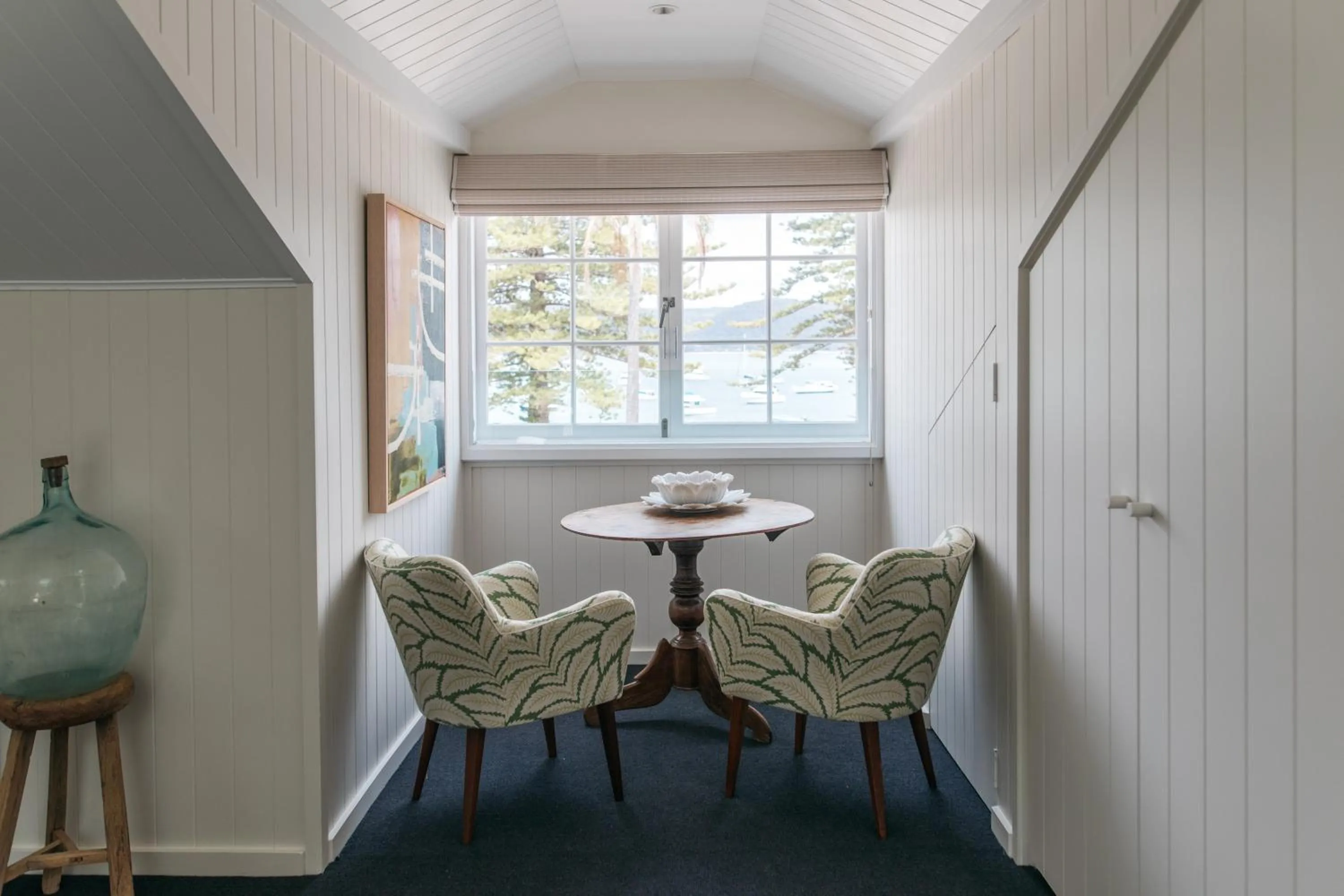 Seating area in Barrenjoey House