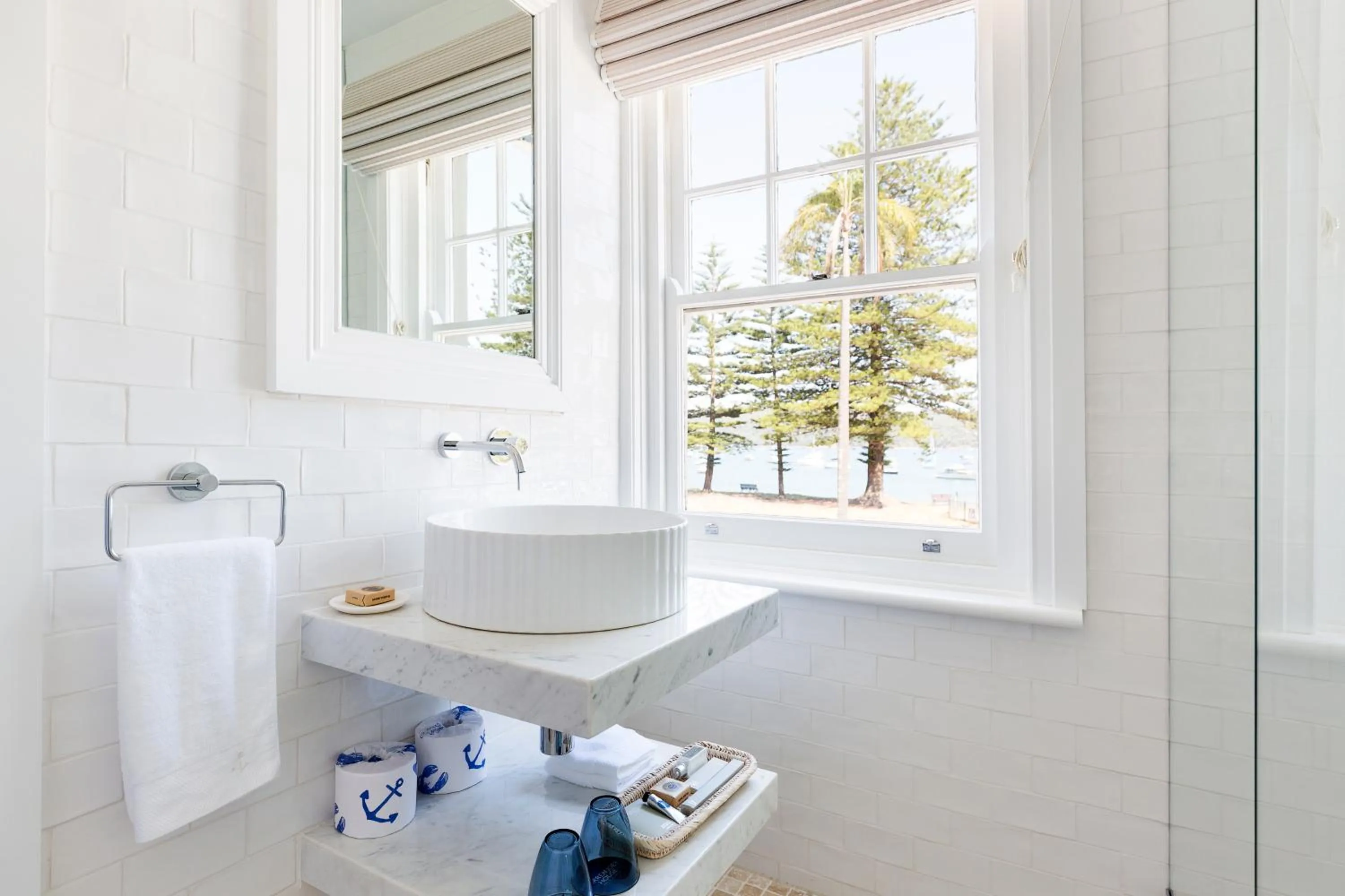 Bathroom in Barrenjoey House