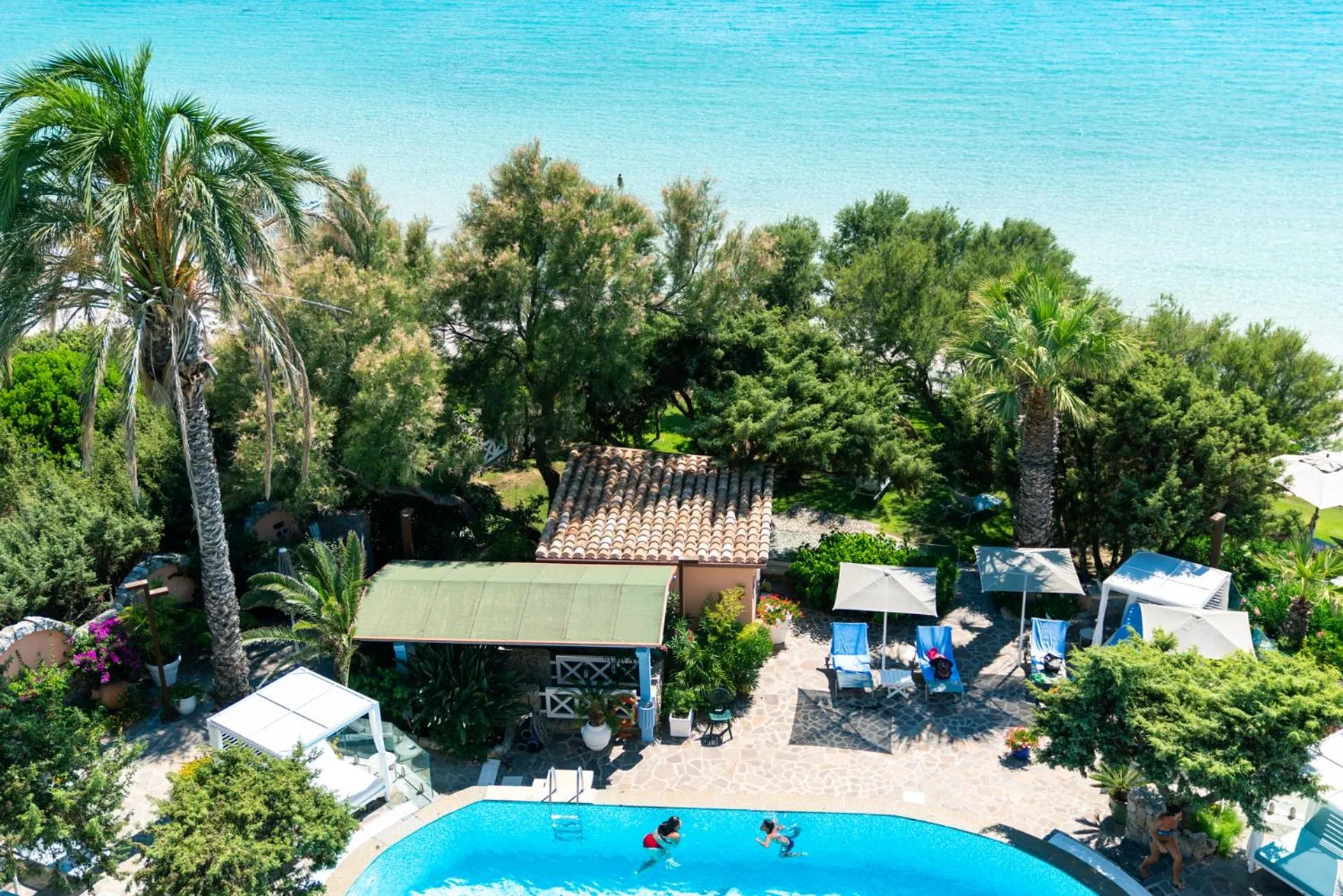 Garden in Hotel Stella Maris