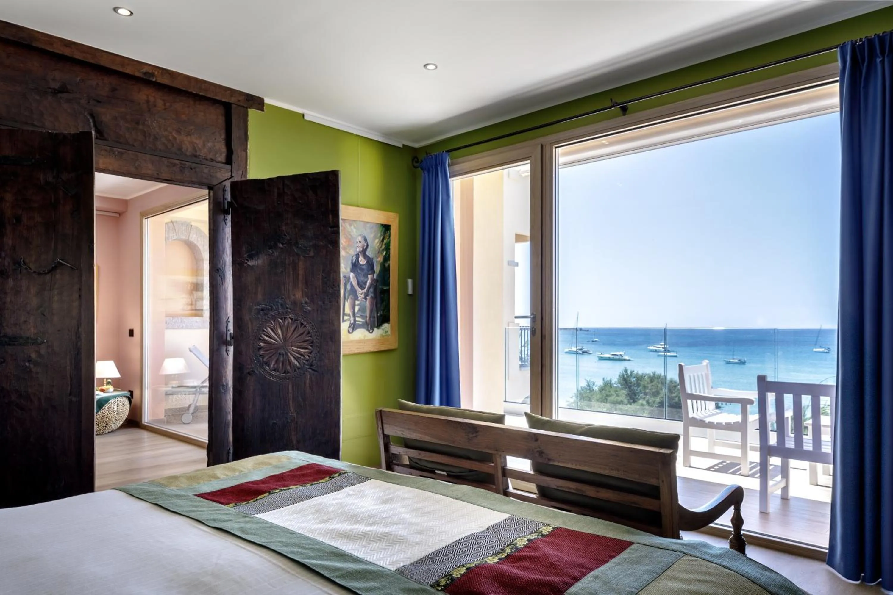 Bed in Hotel Stella Maris