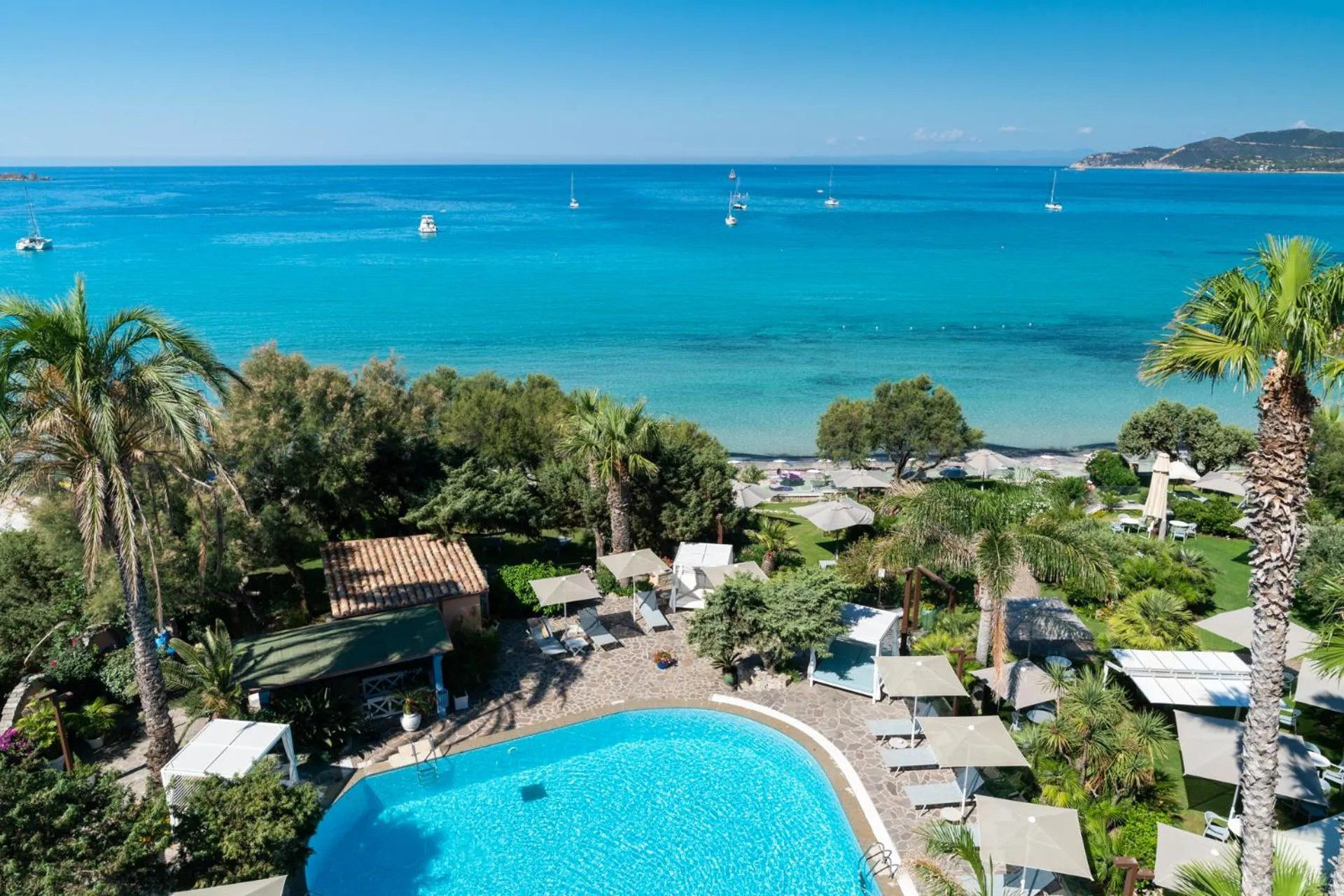 Garden in Hotel Stella Maris