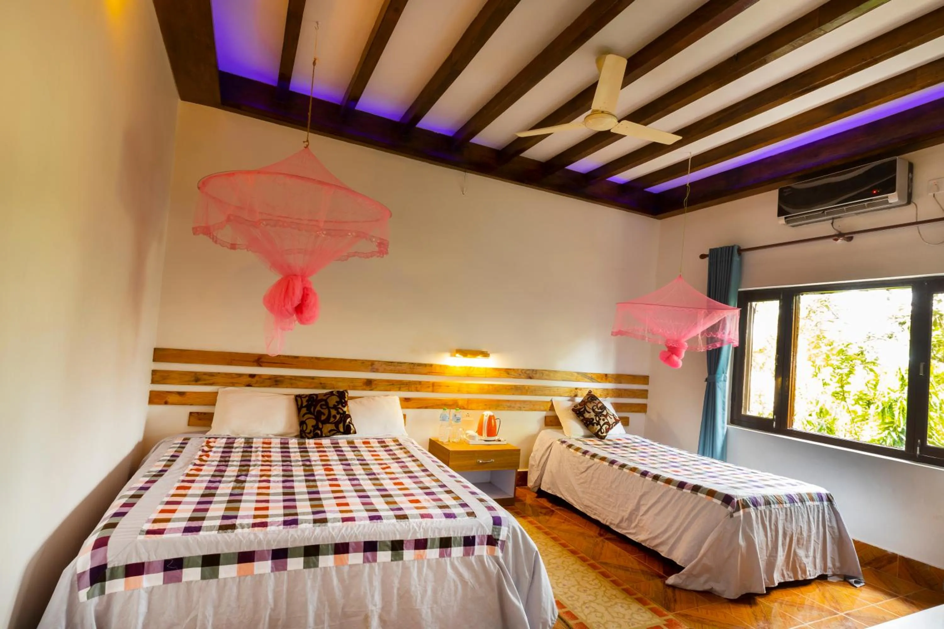 Bed in Hotel Parkside