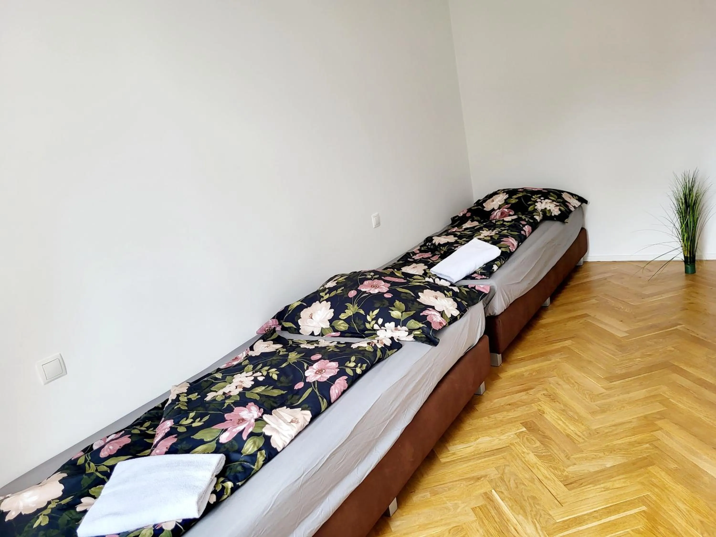Bed in Buchengasse Apartment Vienna - Free Highspeed-Internet