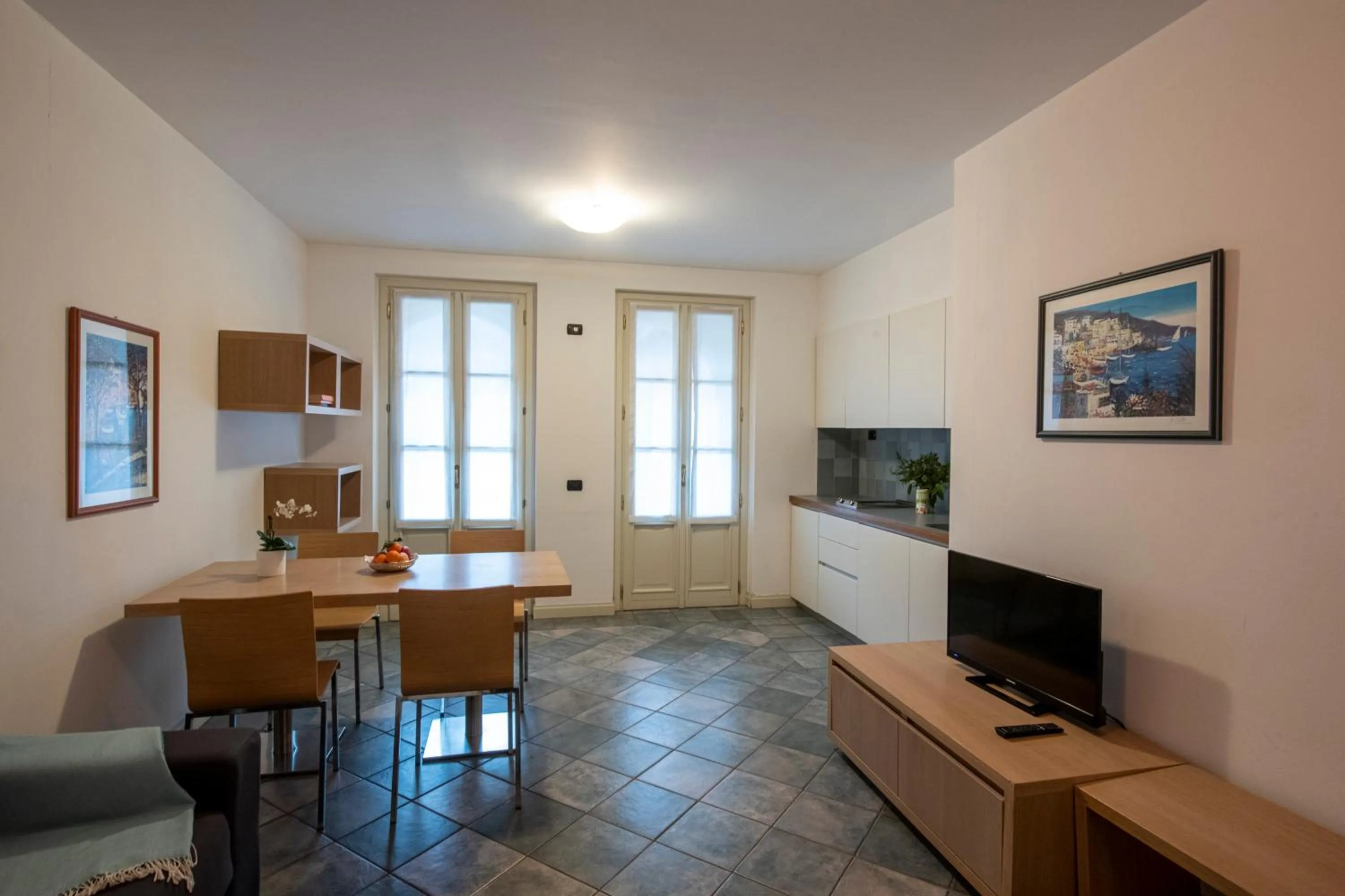 Kitchen or kitchenette in Aquazzurra Resort & Aparthotel