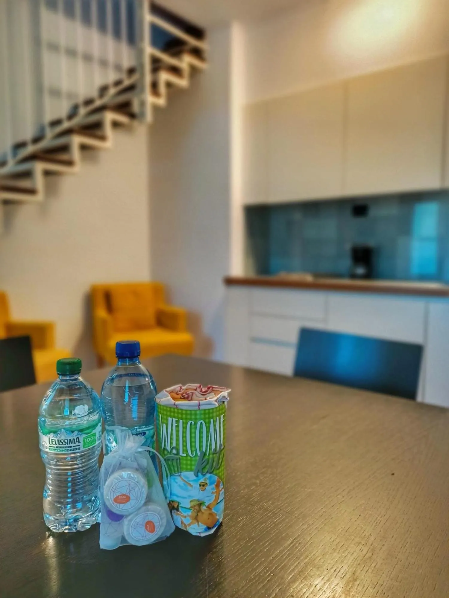 Kitchen or kitchenette in Aquazzurra Resort & Aparthotel