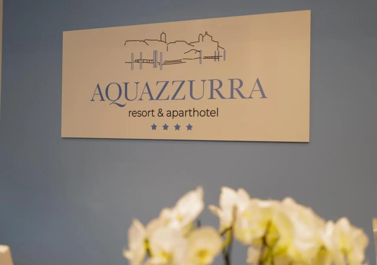Property logo or sign in Aquazzurra Resort & Aparthotel