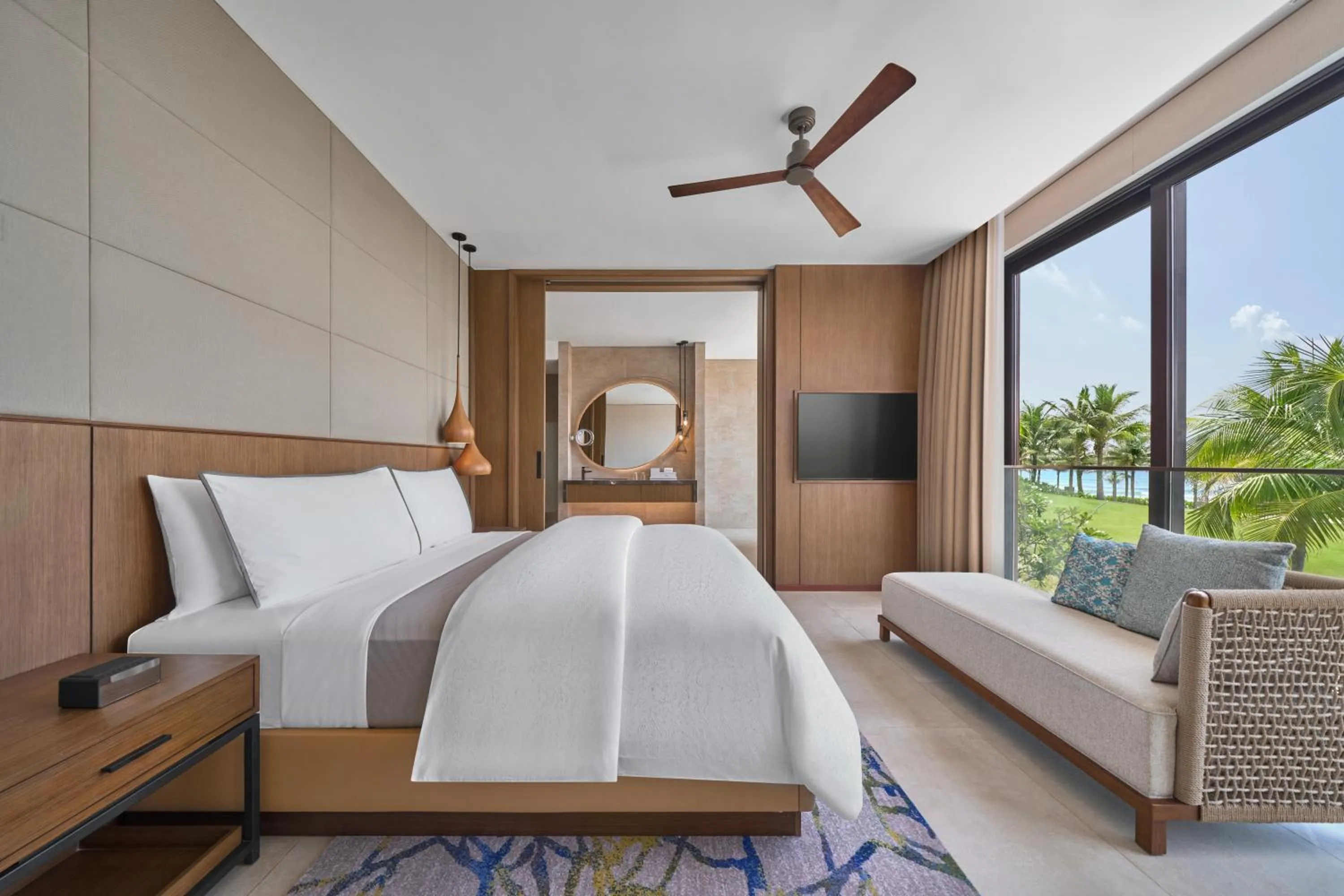 Sea view, Bed in The Westin Resort & Spa Cam Ranh