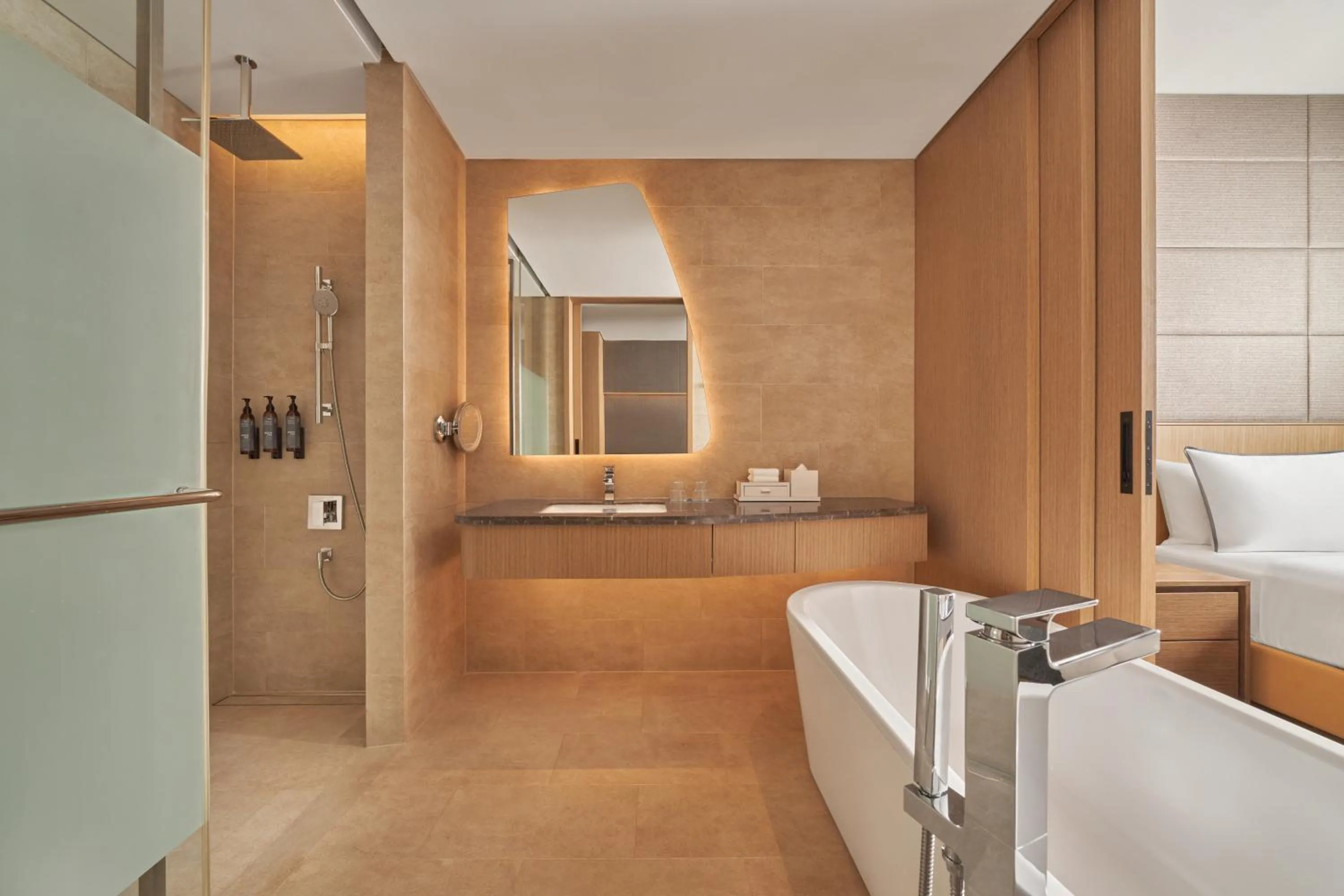 Shower, Bed in The Westin Resort & Spa Cam Ranh