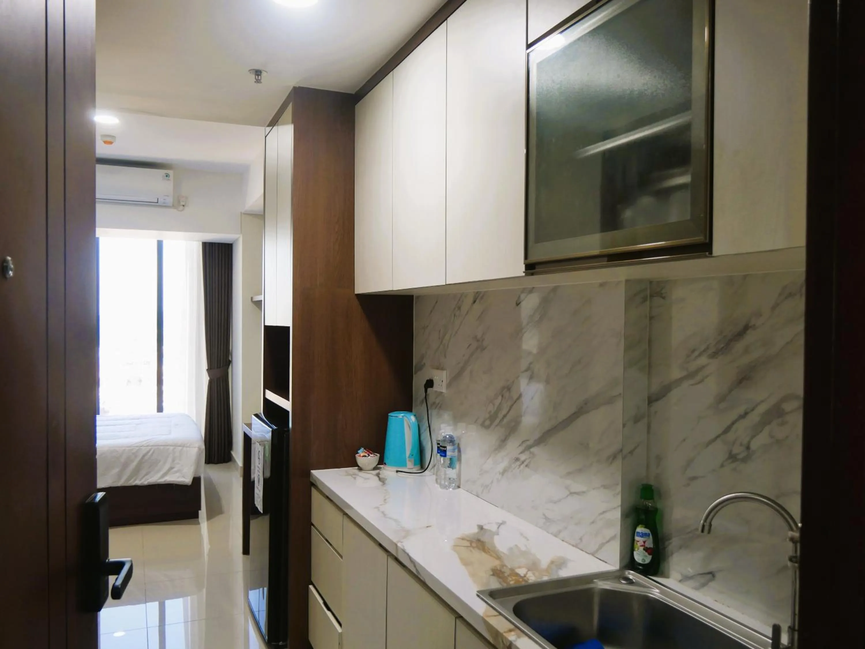 Kitchen or kitchenette in Meisterstadt Pollux Habibie