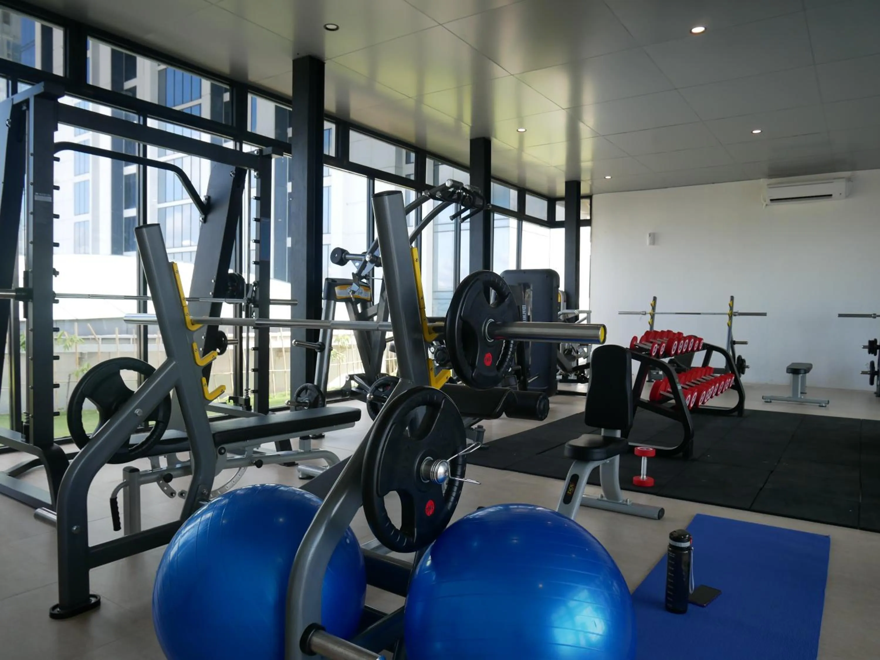 Fitness centre/facilities in Meisterstadt Pollux Habibie