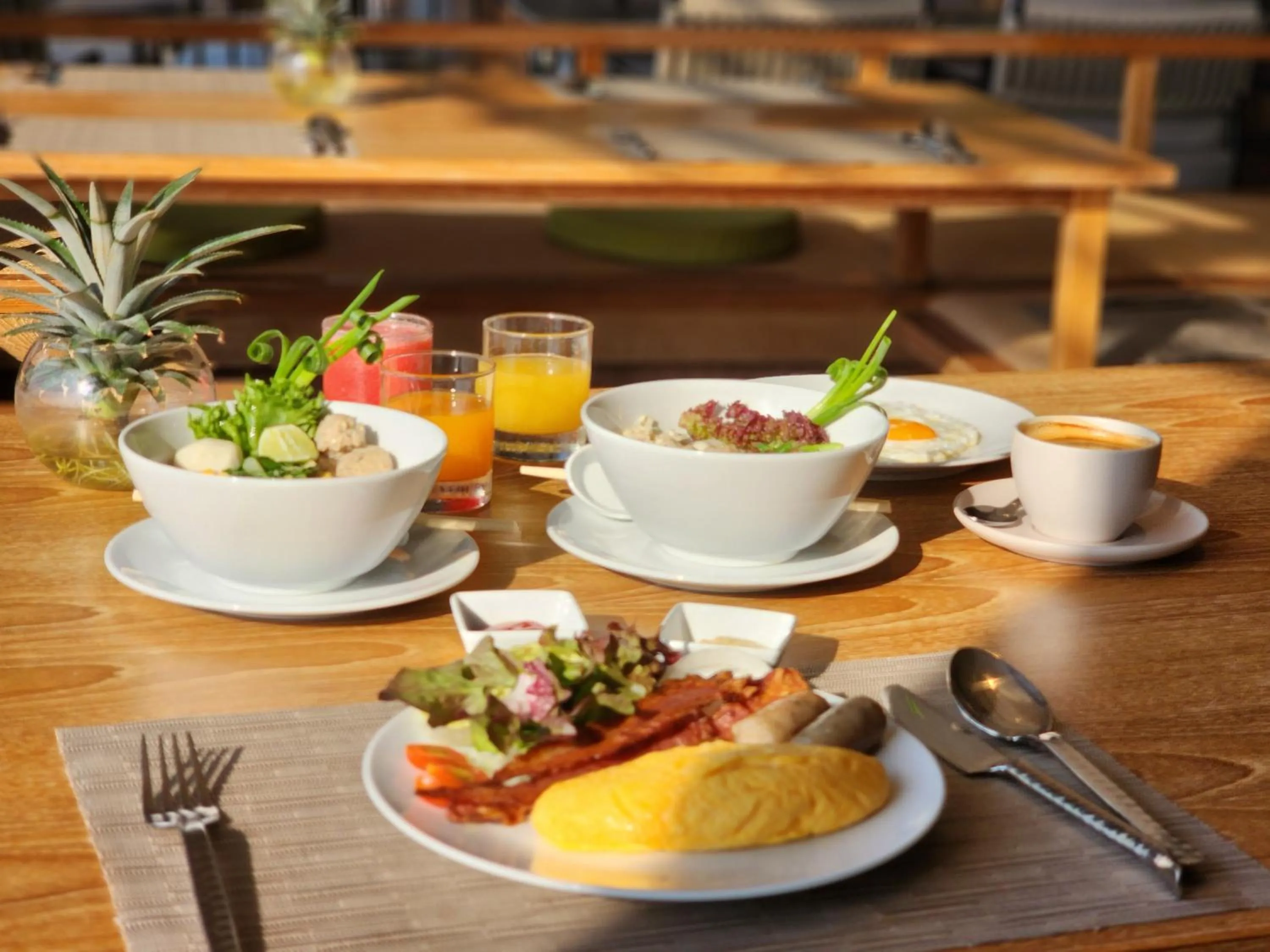 Breakfast in Noku Phuket