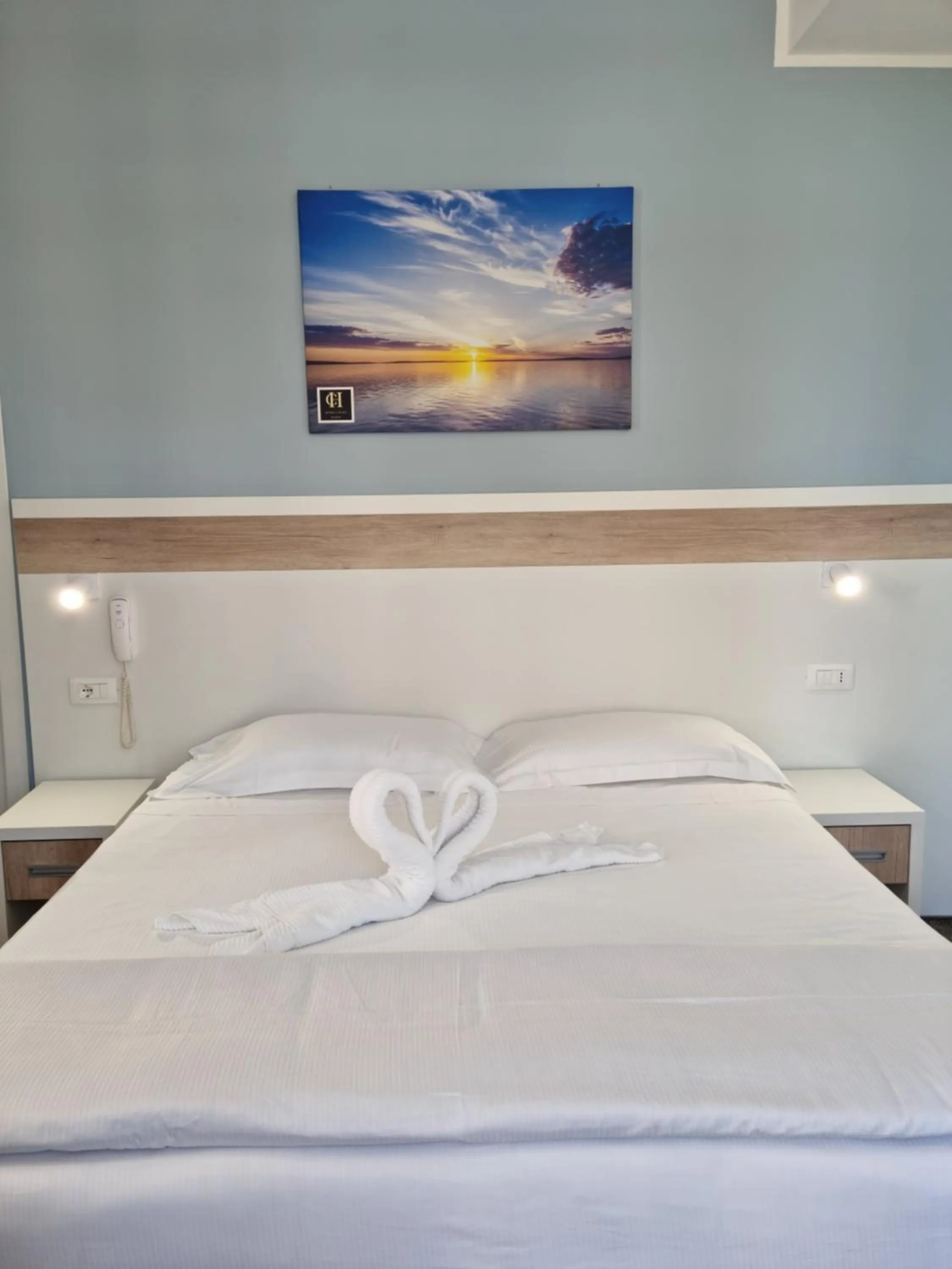 Bed in Hotel Canali - Le Cinque Terre