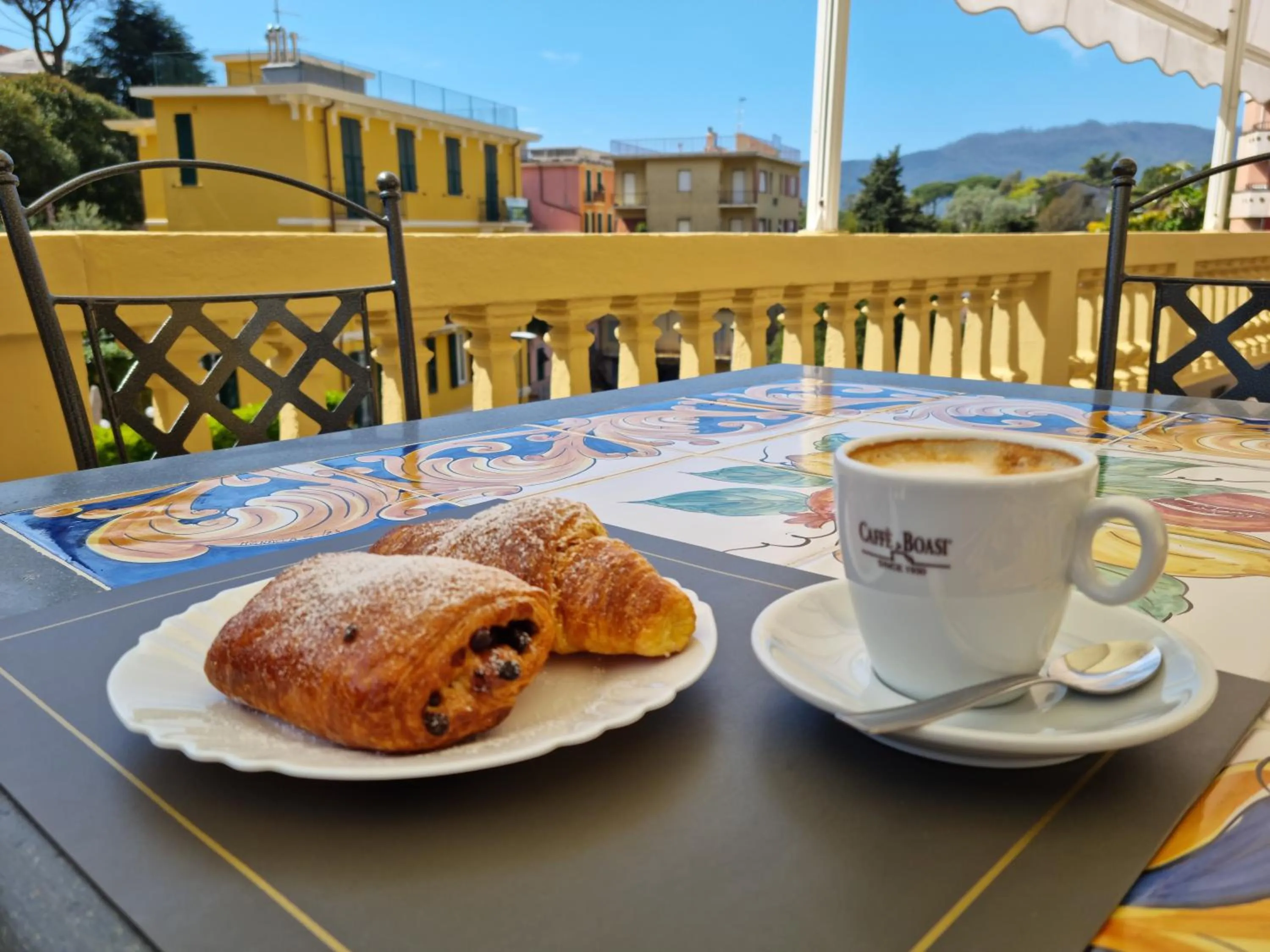 Balcony/Terrace in Hotel Canali - Le Cinque Terre