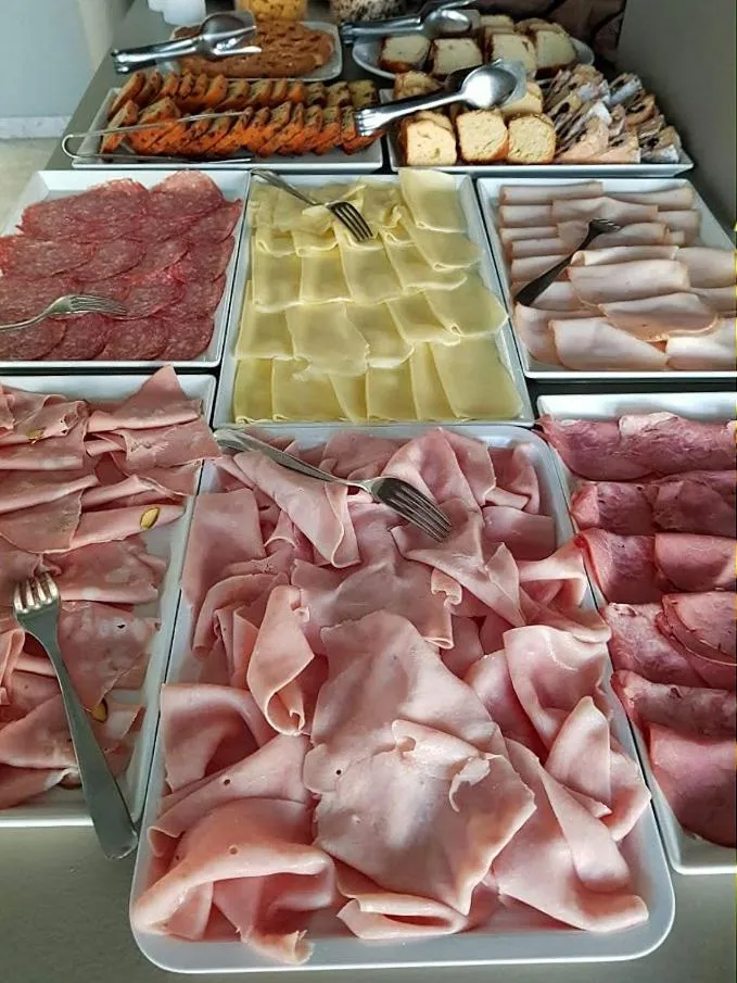 Buffet breakfast in Hotel Torino