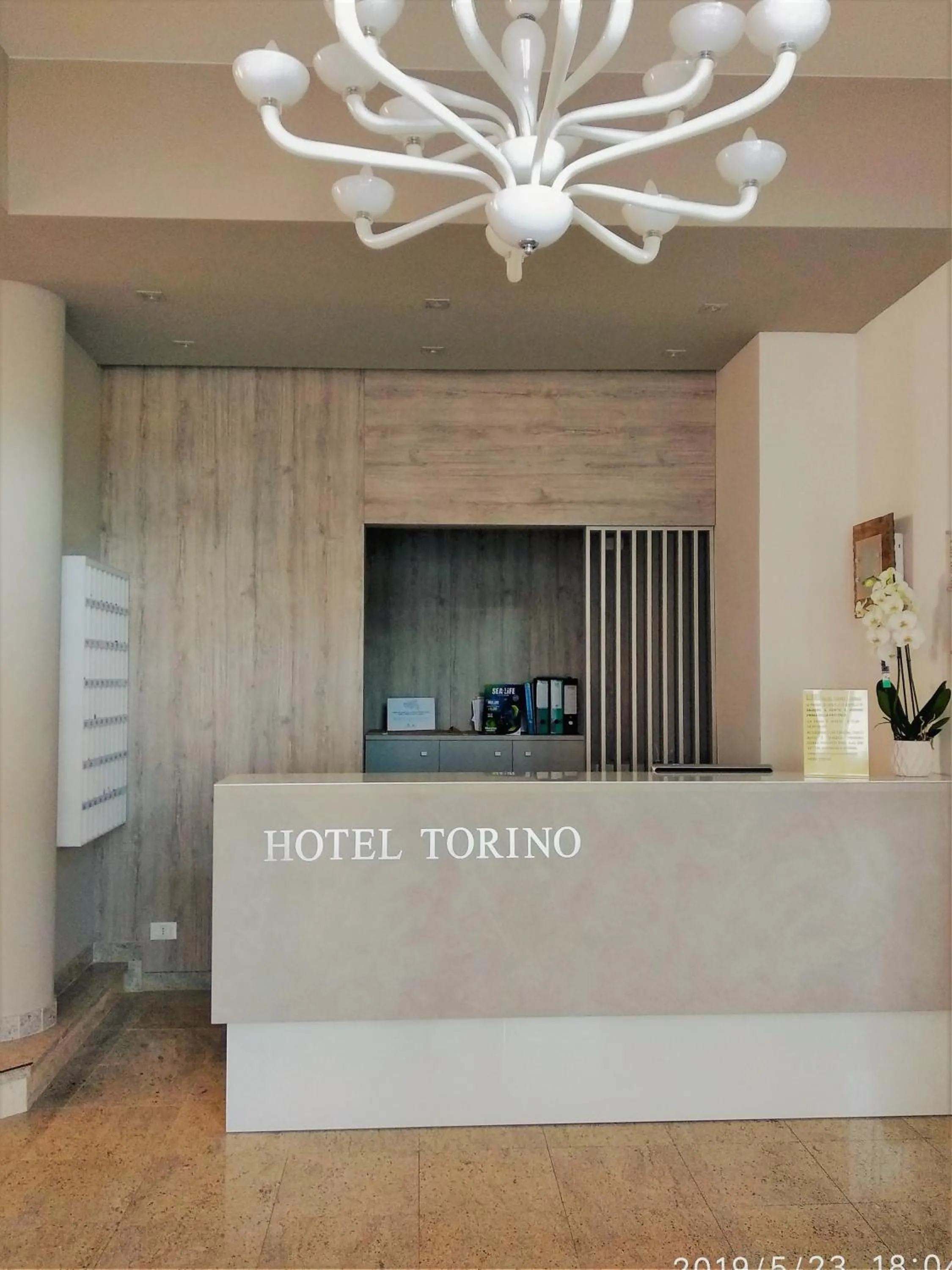 Lobby or reception in Hotel Torino