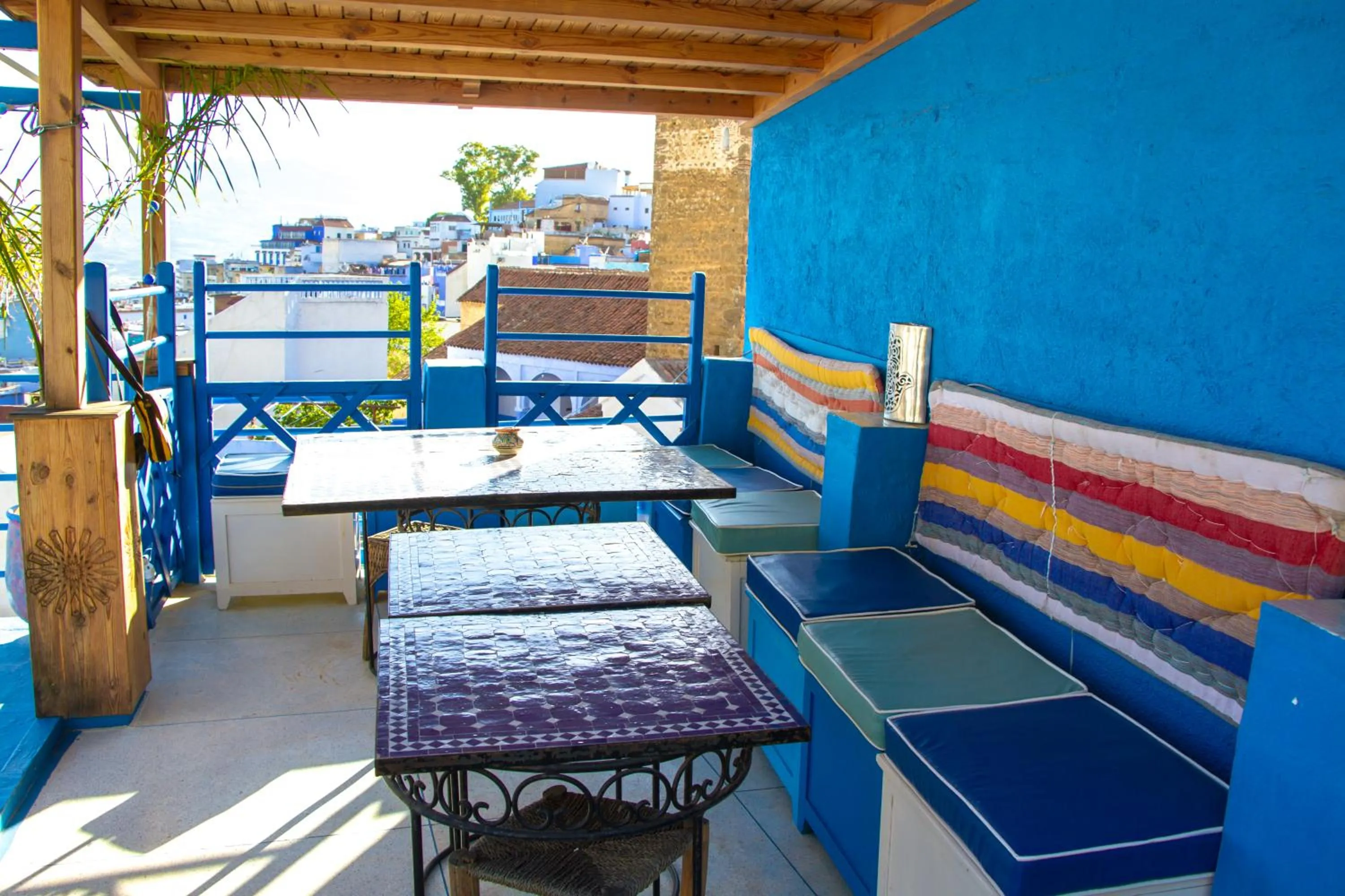 Balcony/Terrace in USHA Guest House