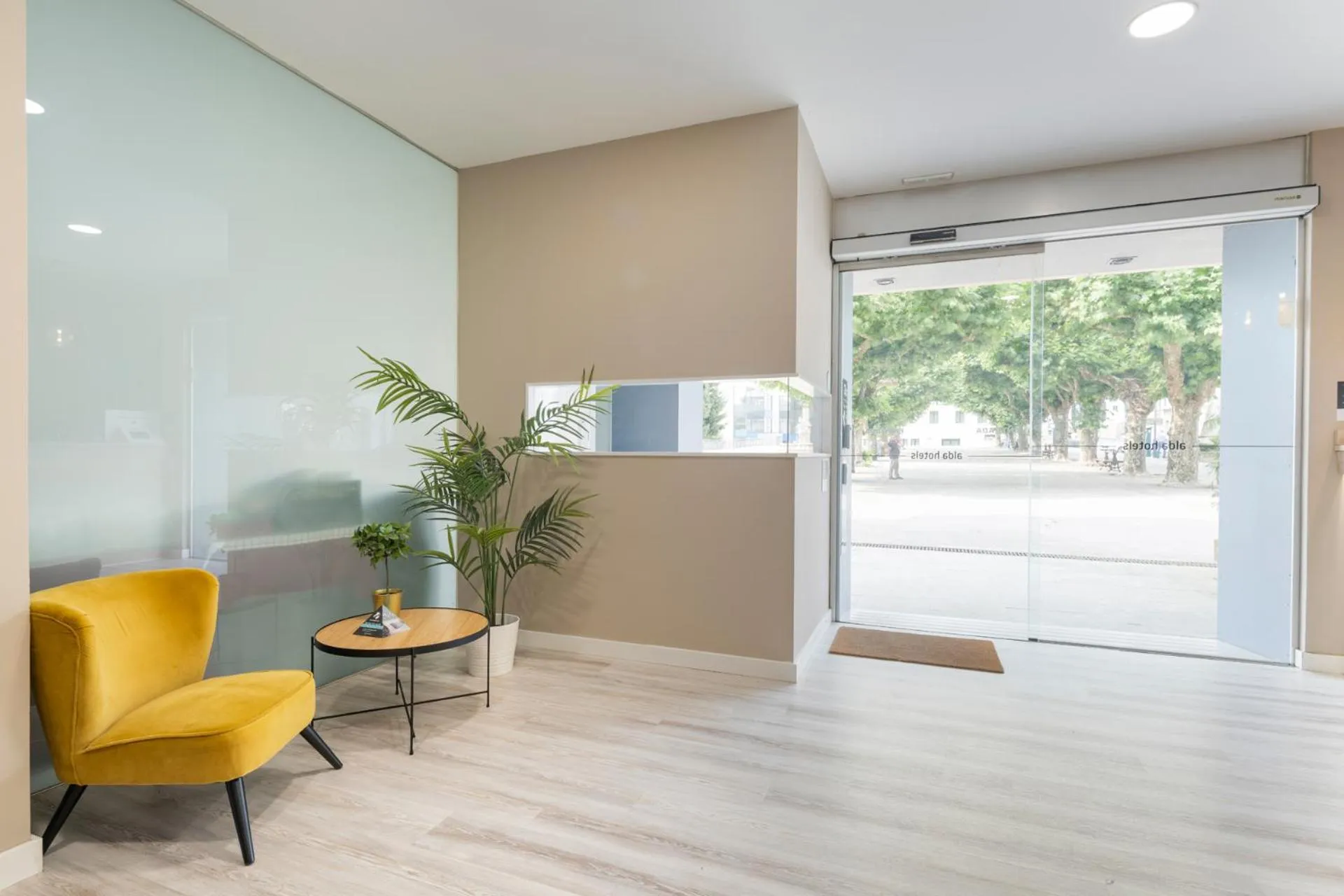 Lobby or reception in Hotel Alda Camiño Inglés