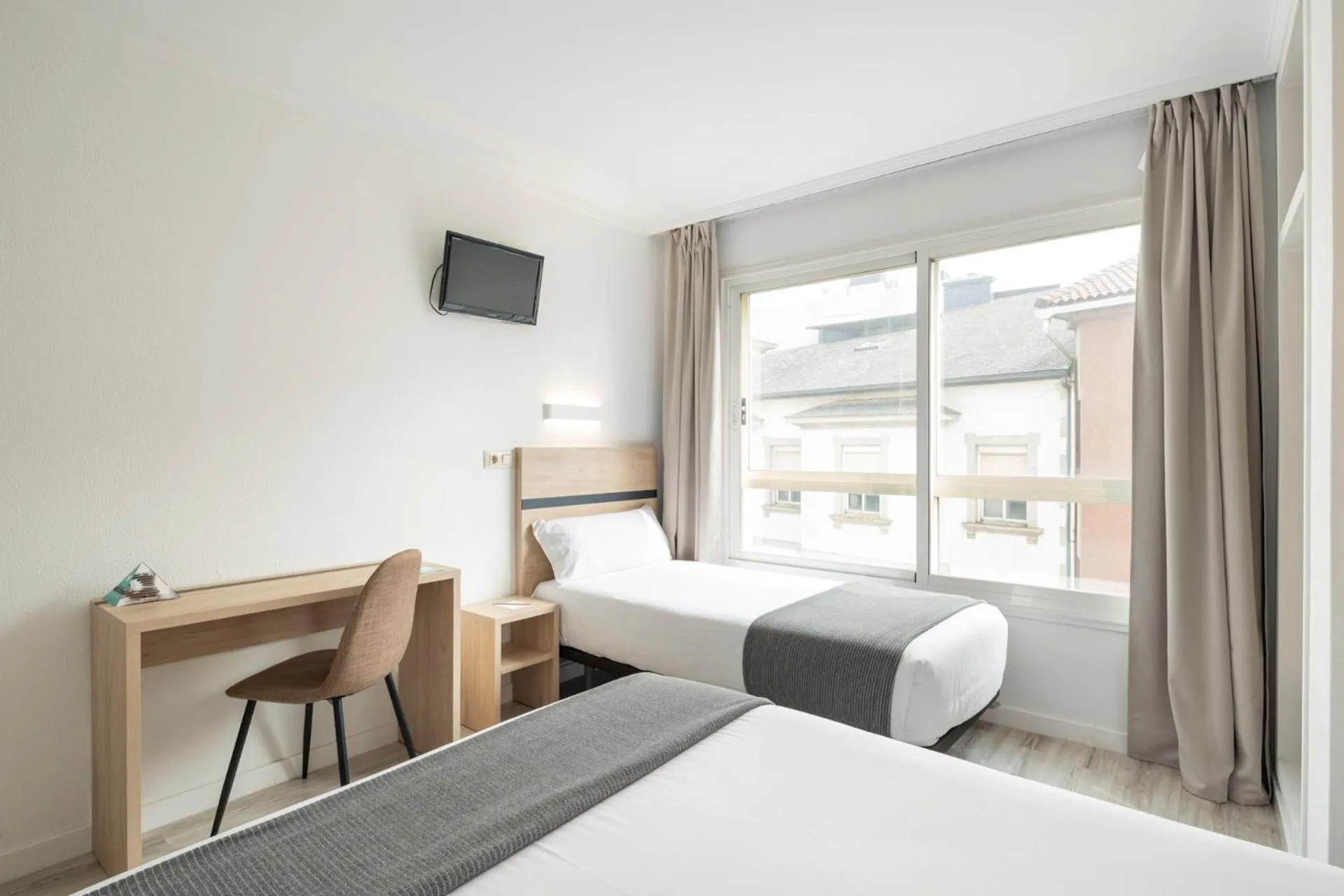 Bed in Hotel Alda Camiño Inglés