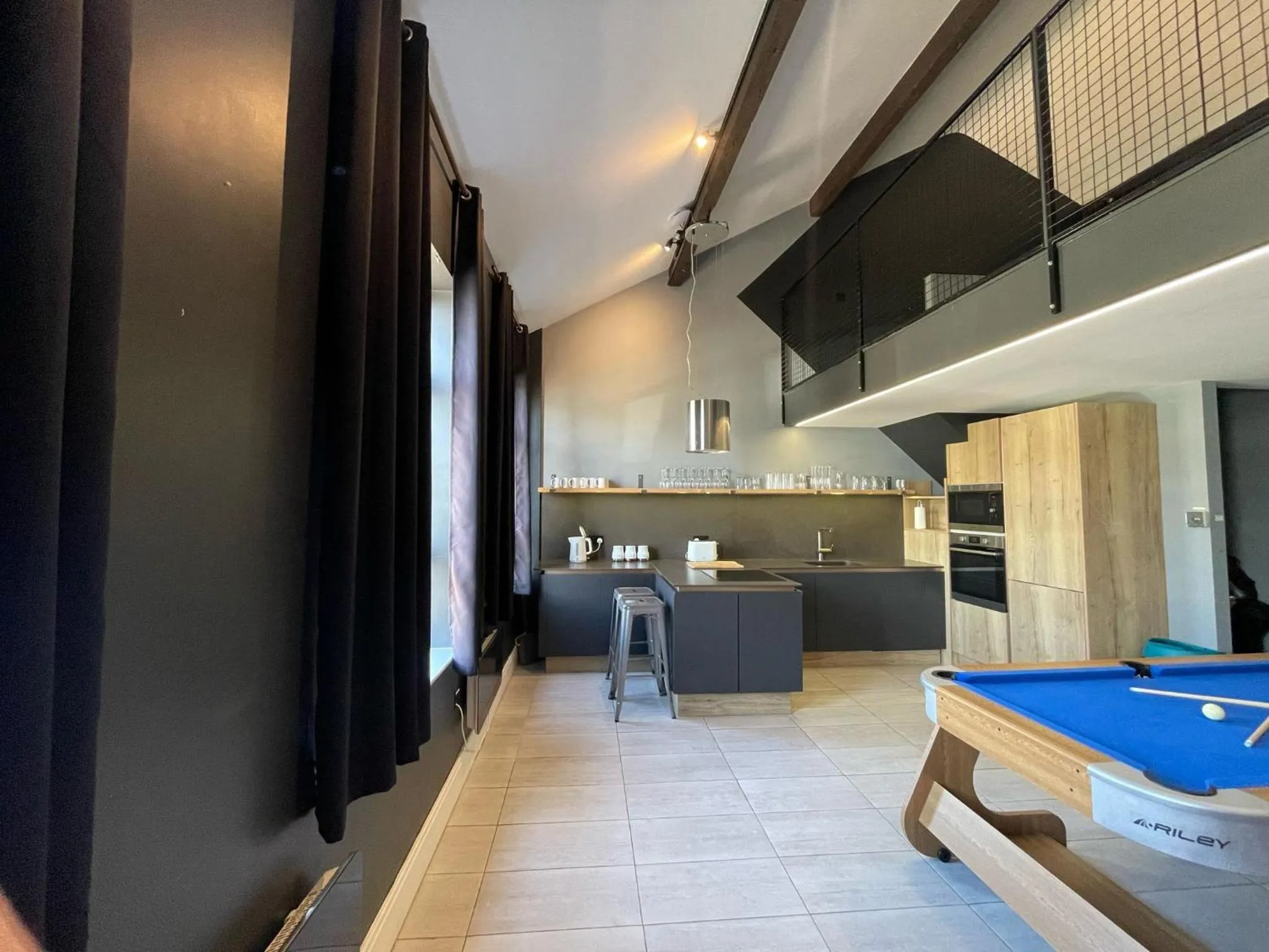 Kitchen or kitchenette in The Luxury Penthouse by Sasco Apartments