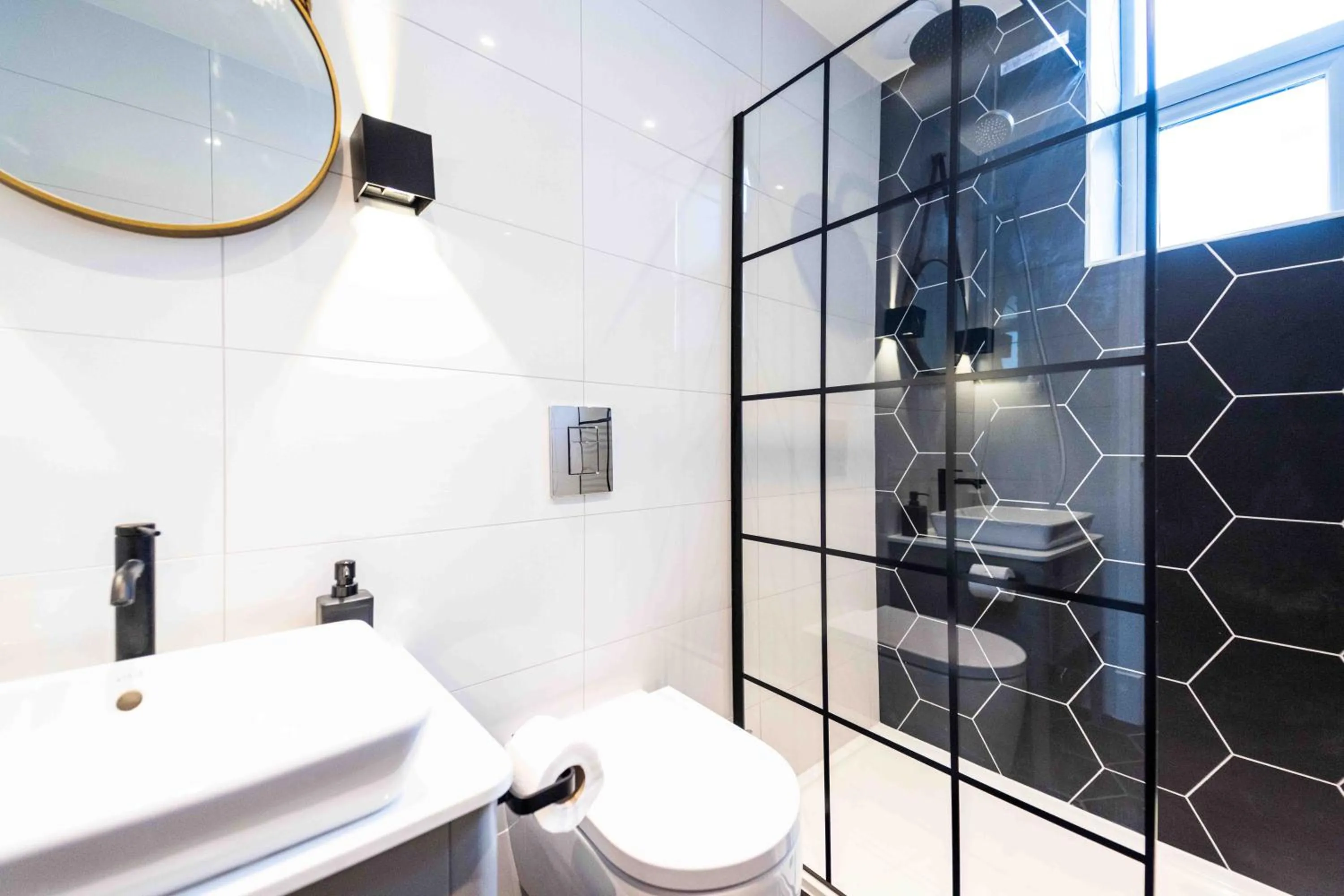 Bathroom in The Luxury Penthouse by Sasco Apartments