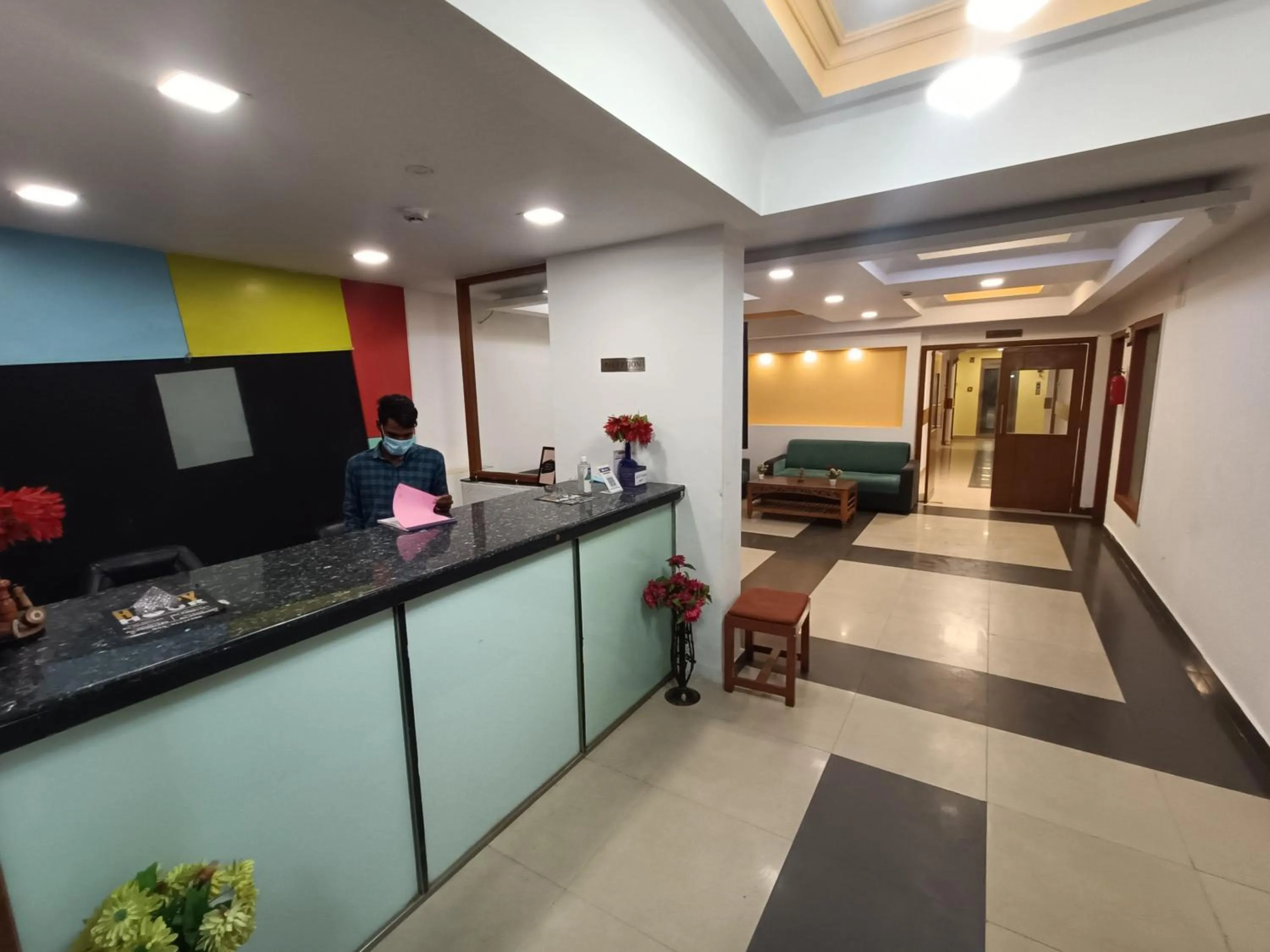 Lobby or reception in GT Grande Hotel-Near US Consulate