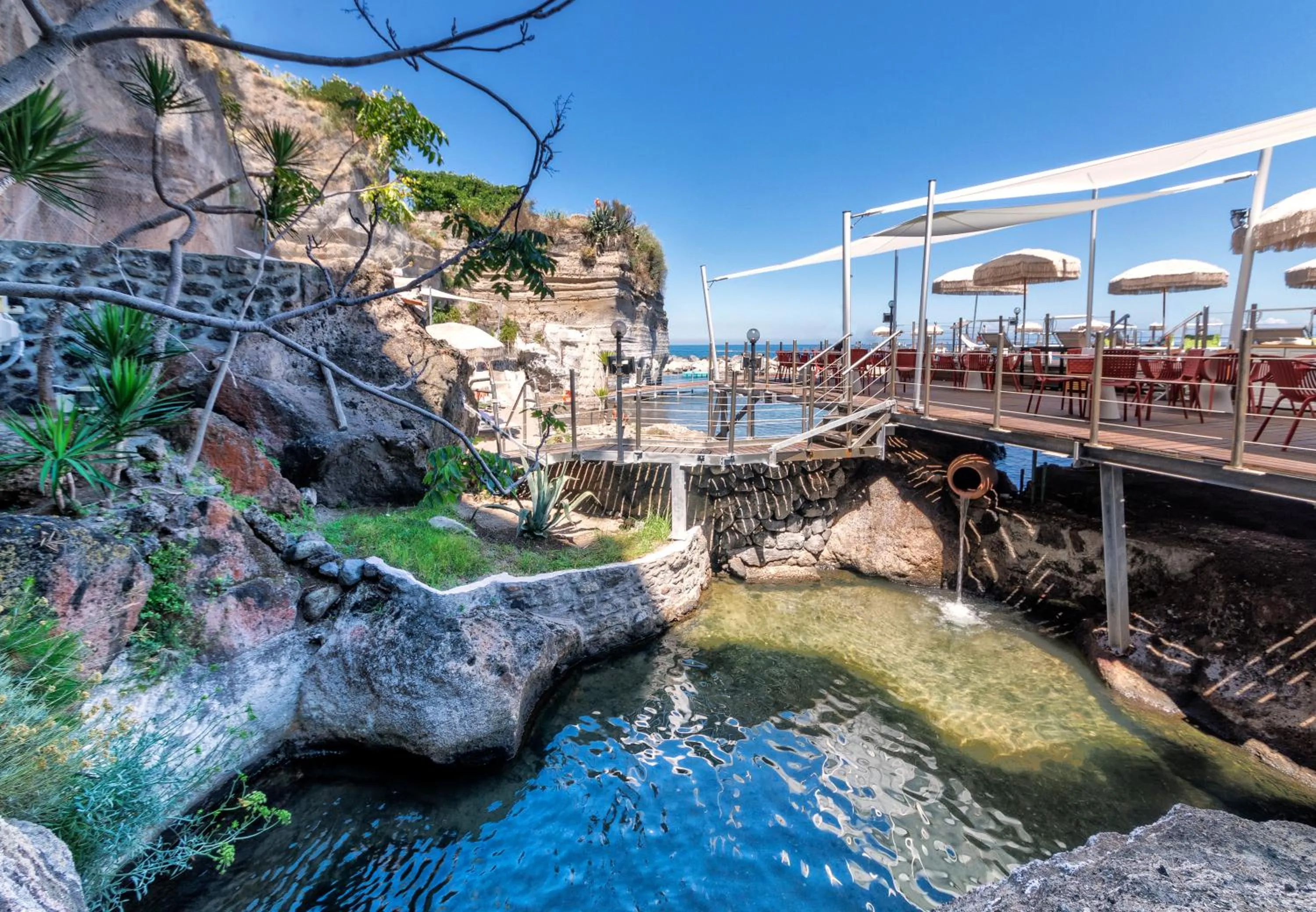 Hot Spring Bath in Hotel La Madonnina