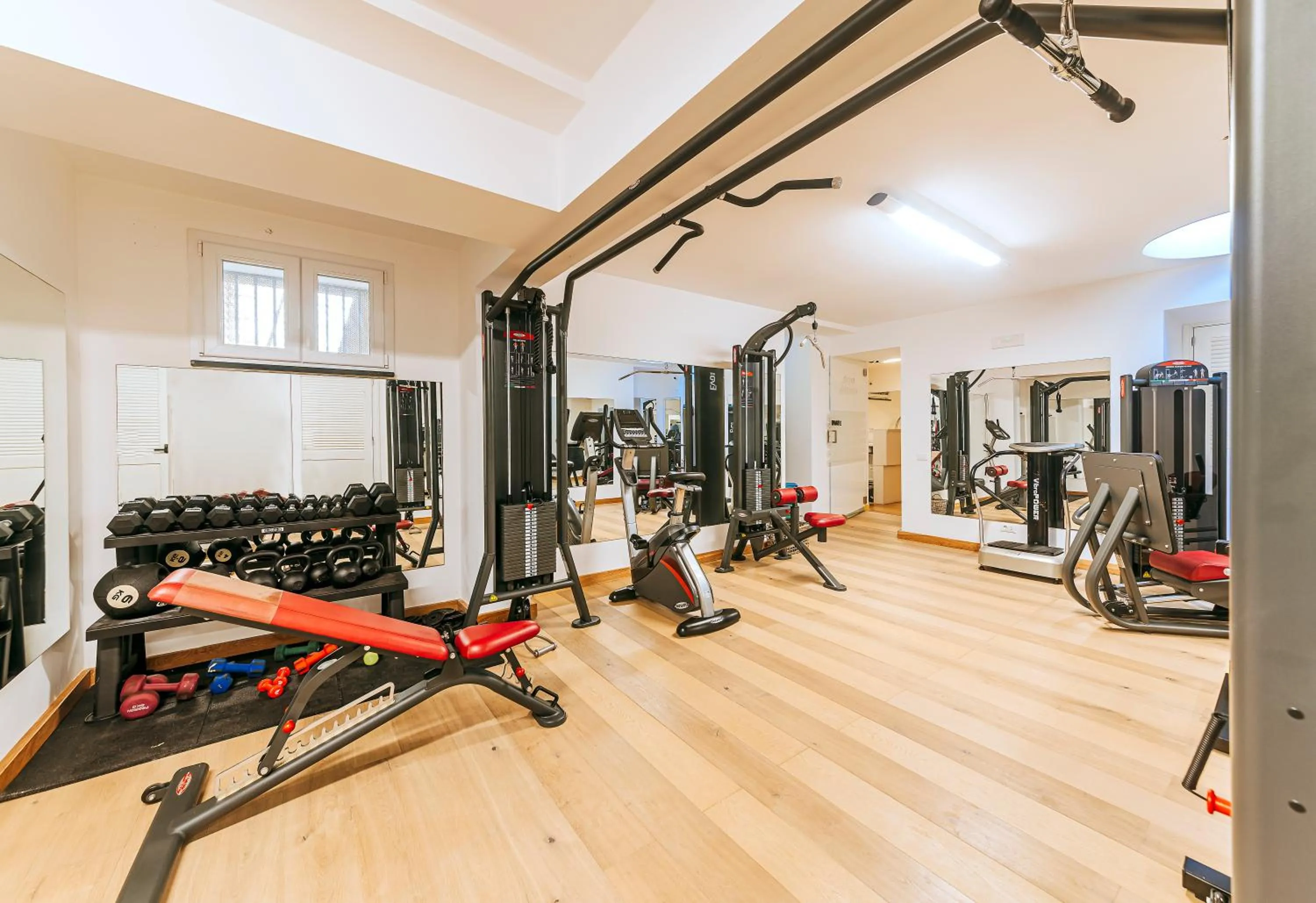 Fitness centre/facilities in Hotel La Madonnina